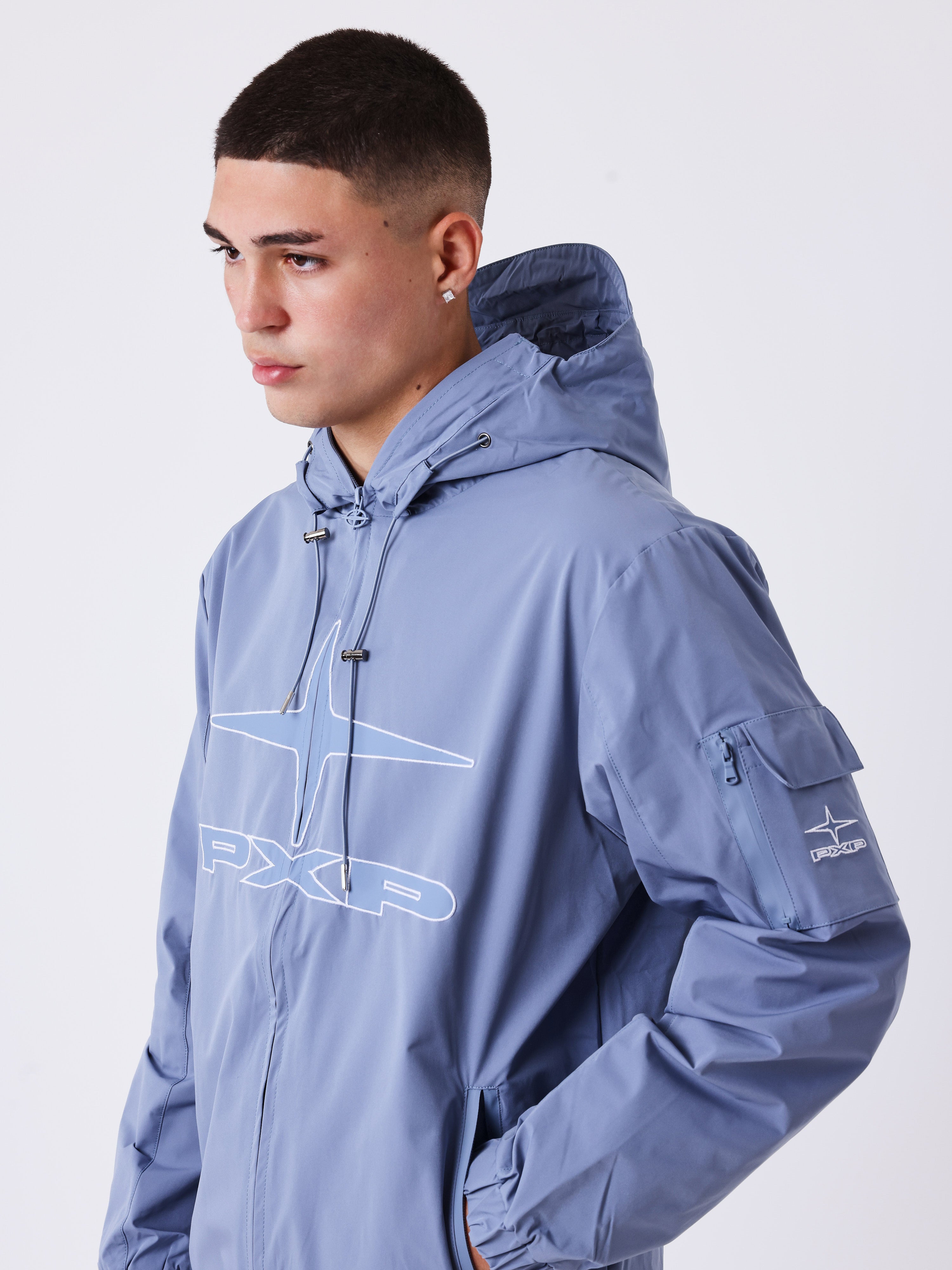 Veste zippé à capuche adventure