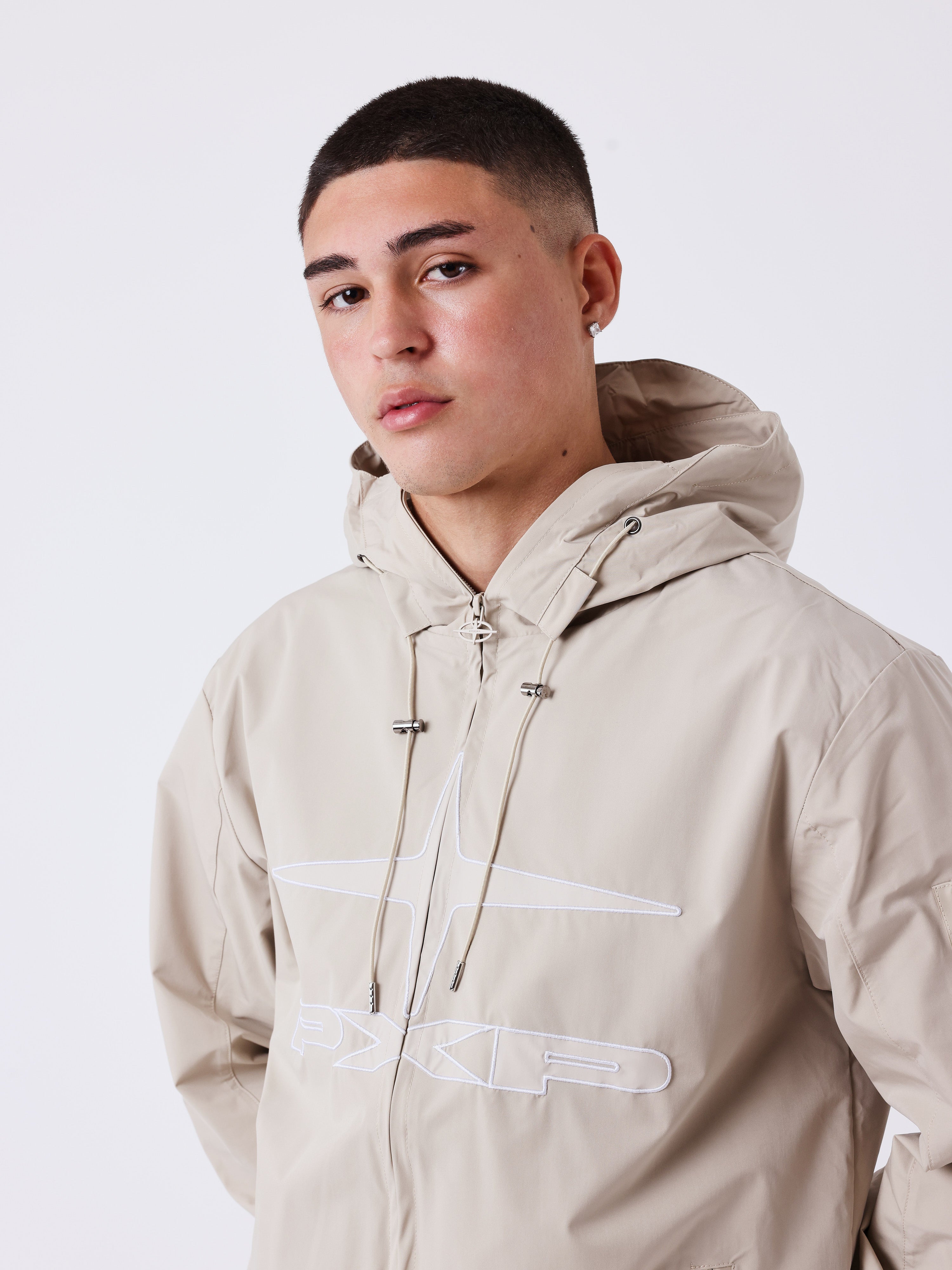 Veste zippé à capuche adventure