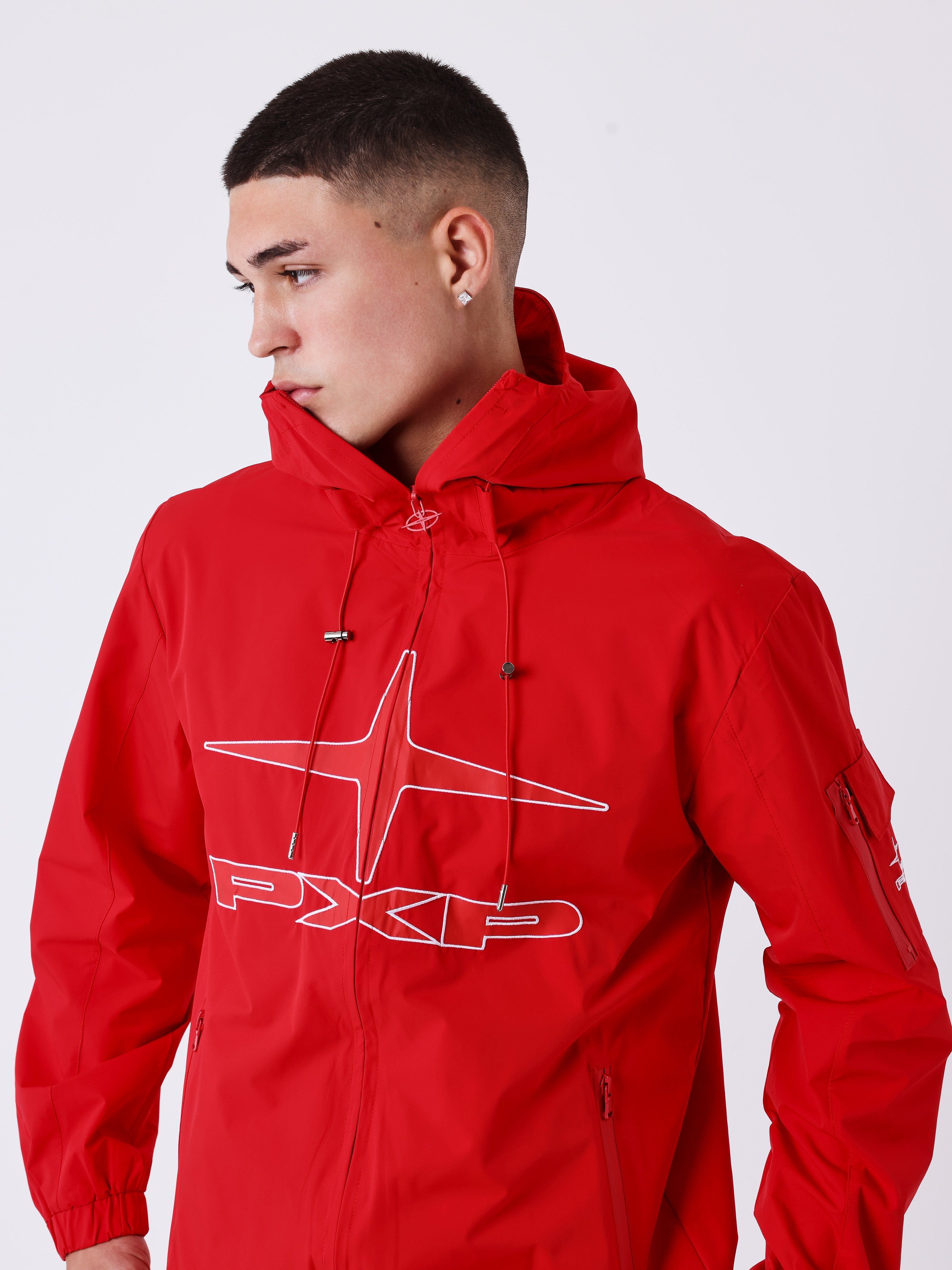 Veste zippé à capuche adventure