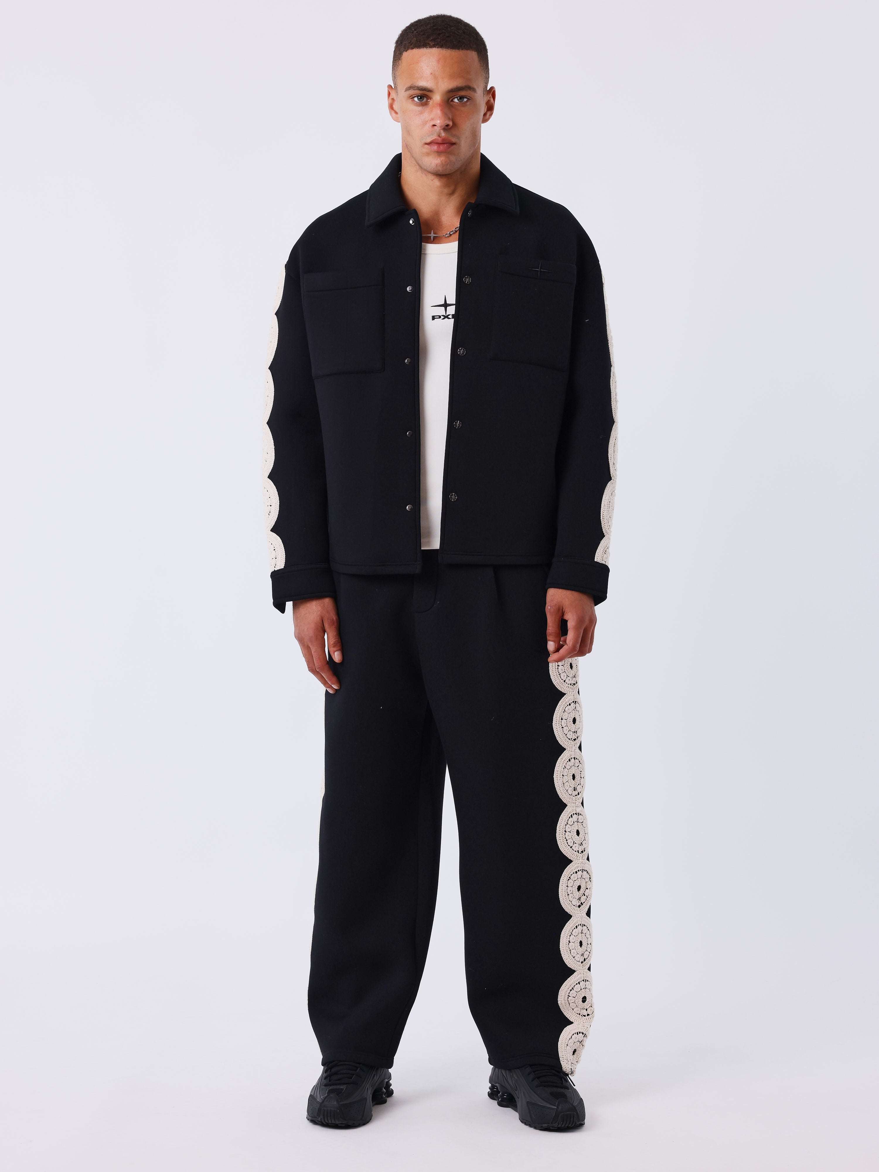 Pantalon droit en néoprène