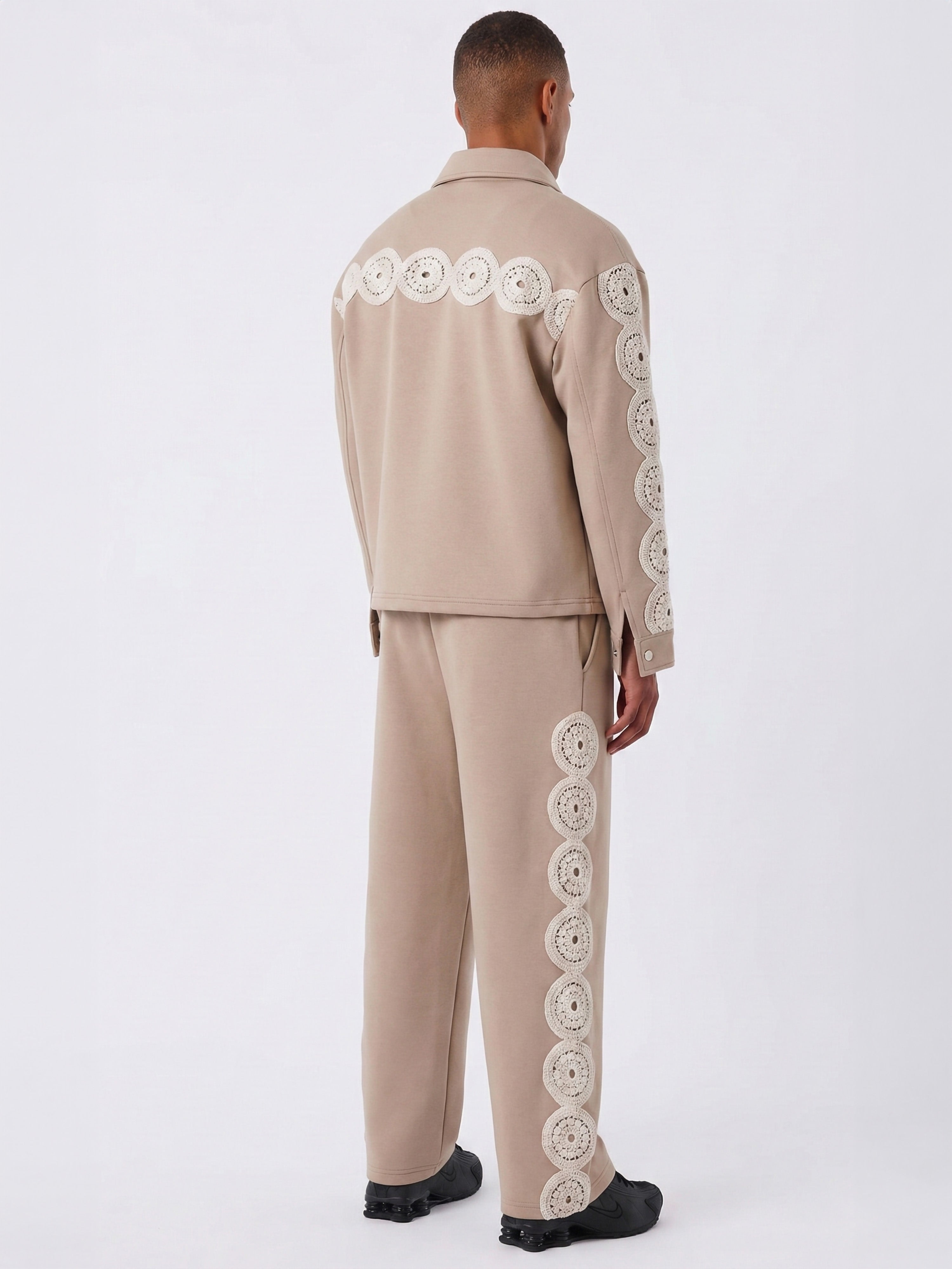 Pantalon droit en néoprène