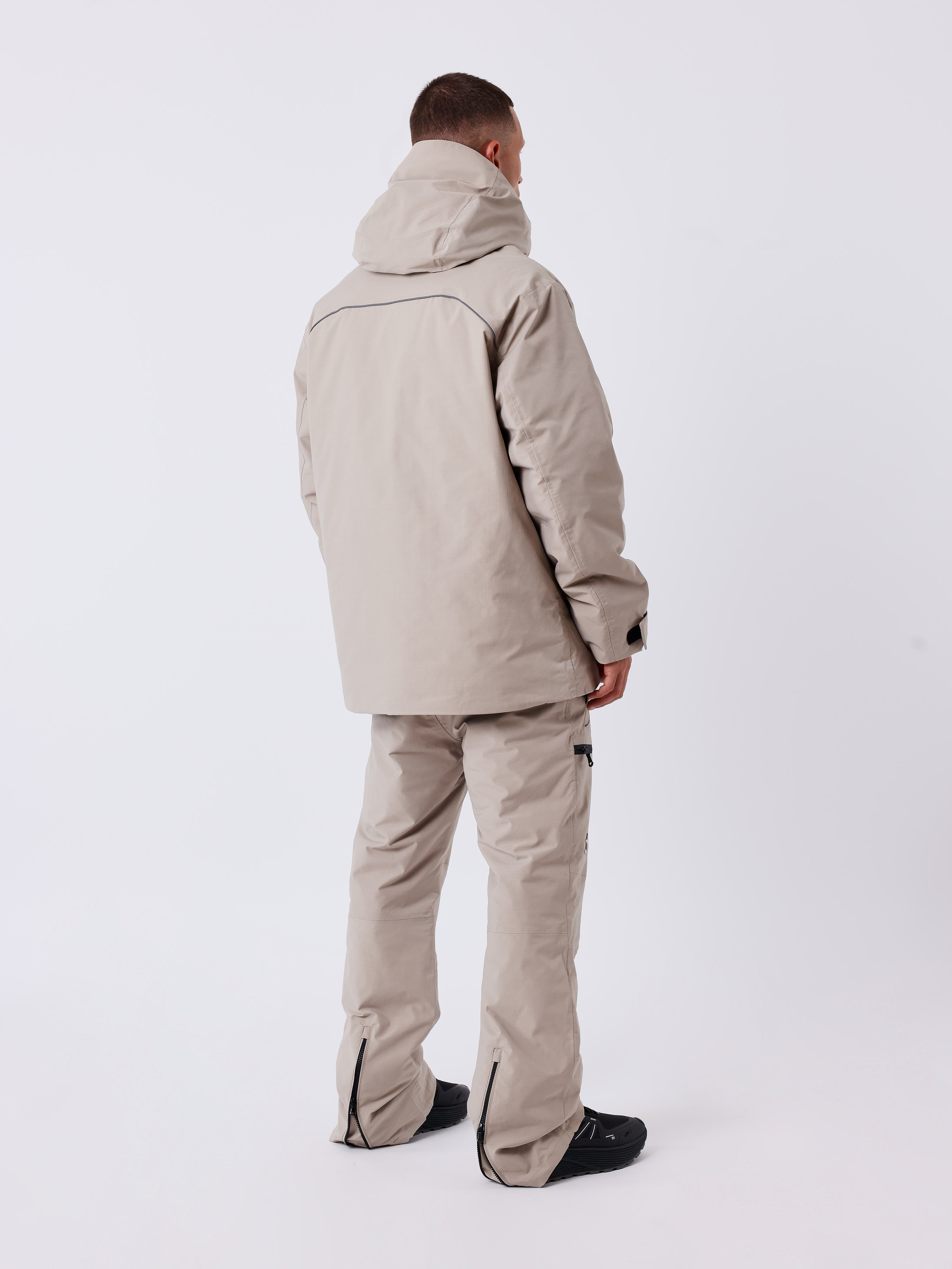 Pantalon de ski imperméable garni de duvet