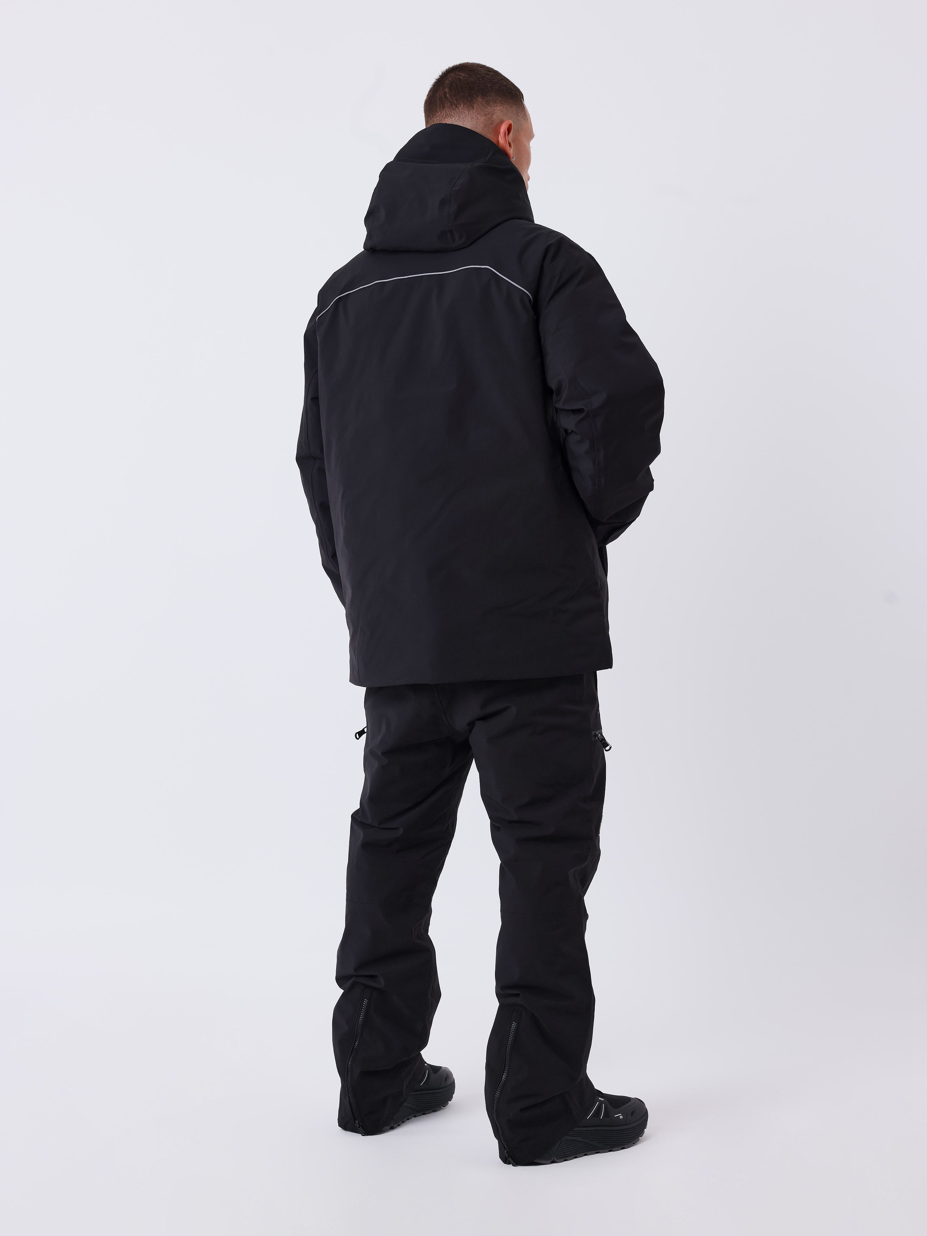 Pantalon de ski imperméable garni de duvet