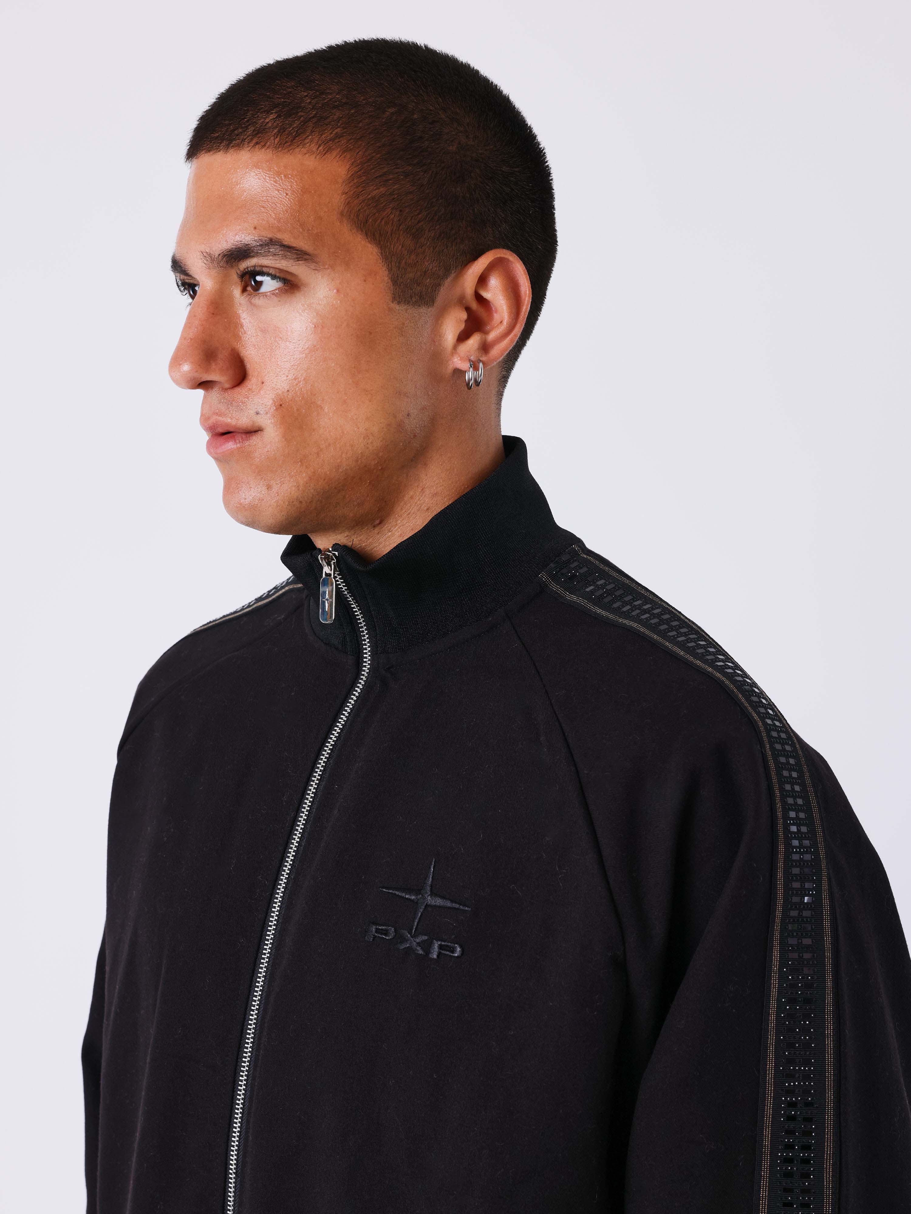 Veste zippée espresso