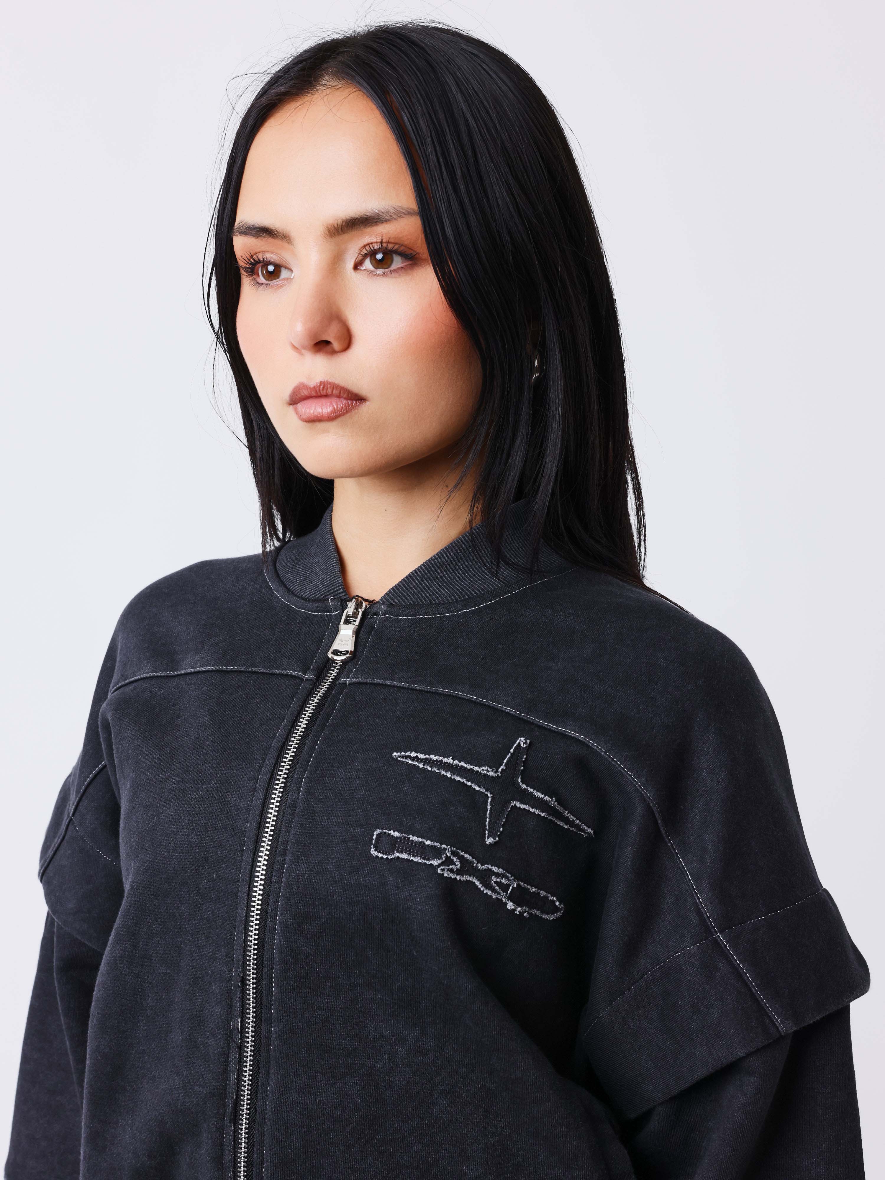 Veste zippée double