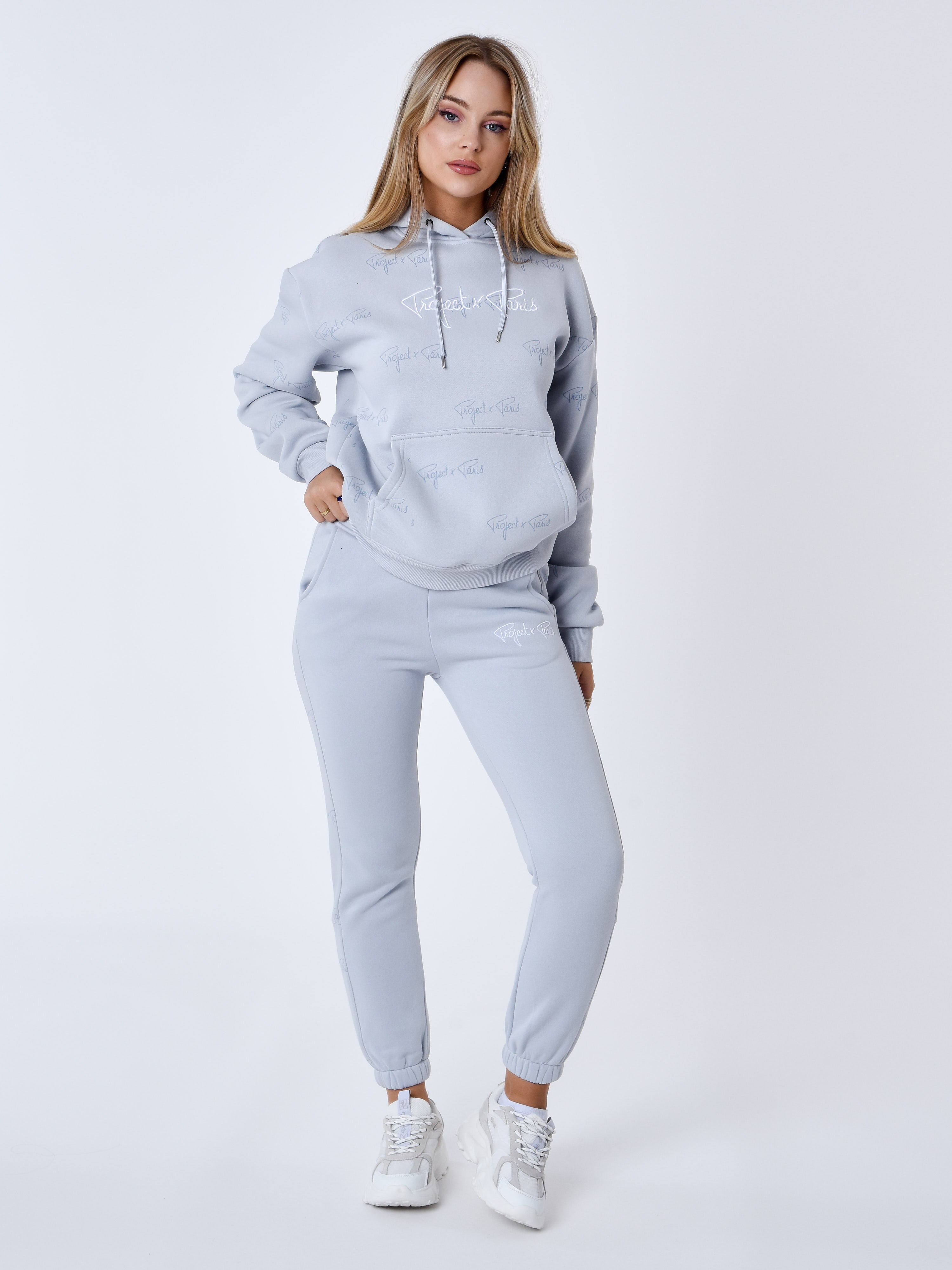 Bas de jogging à bandes all over signature