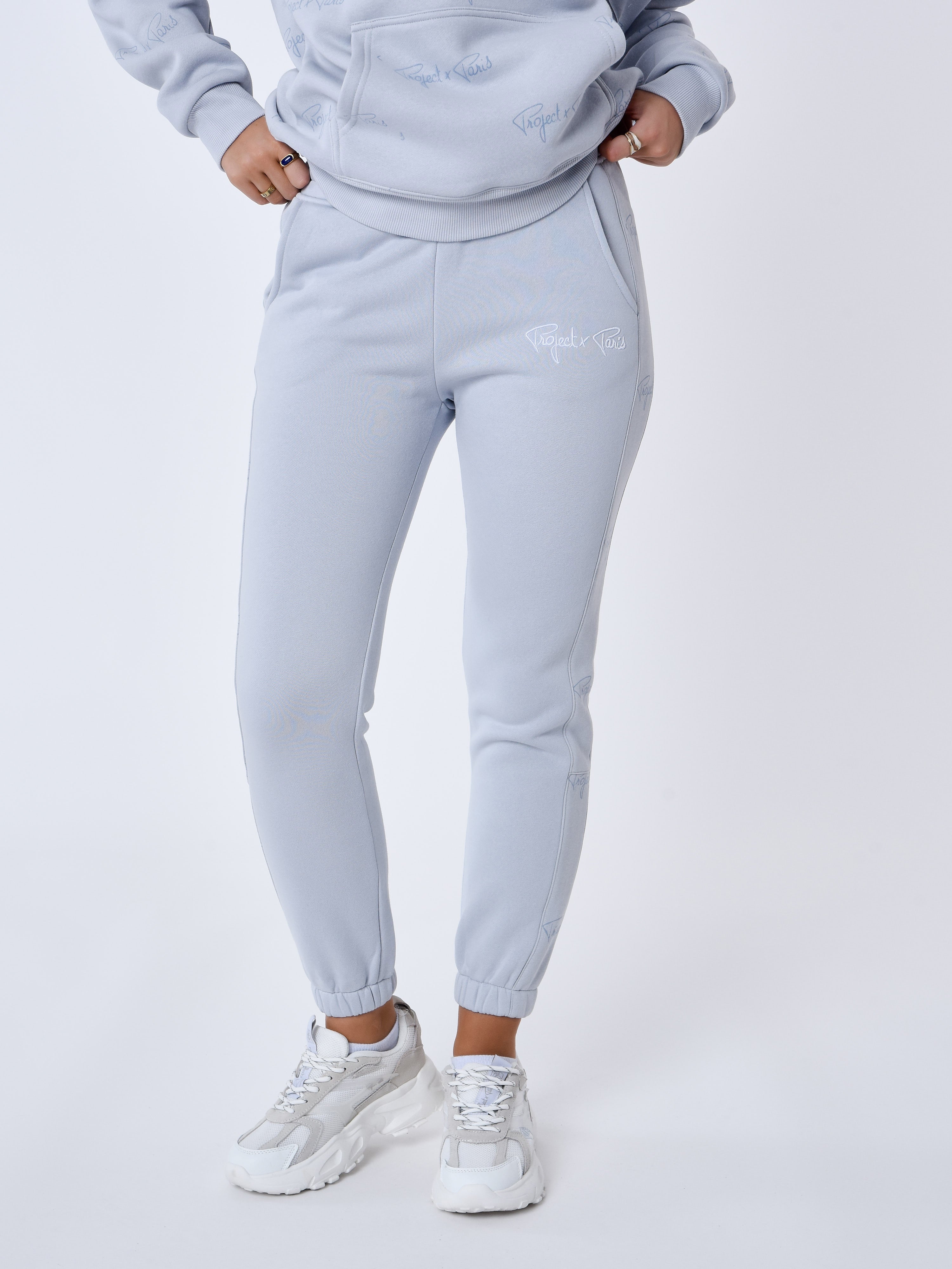 Bas de jogging à bandes all over signature