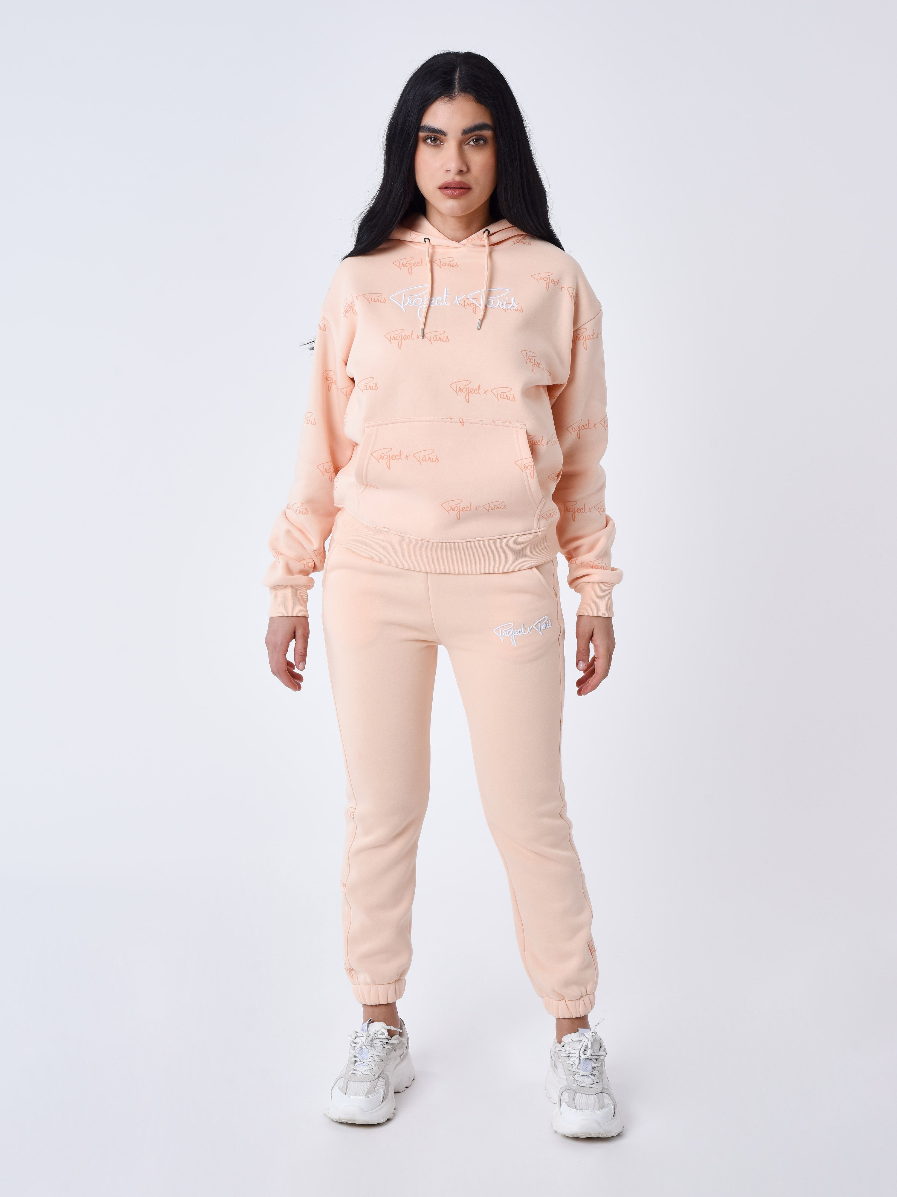 Bas de jogging à bandes all over signature