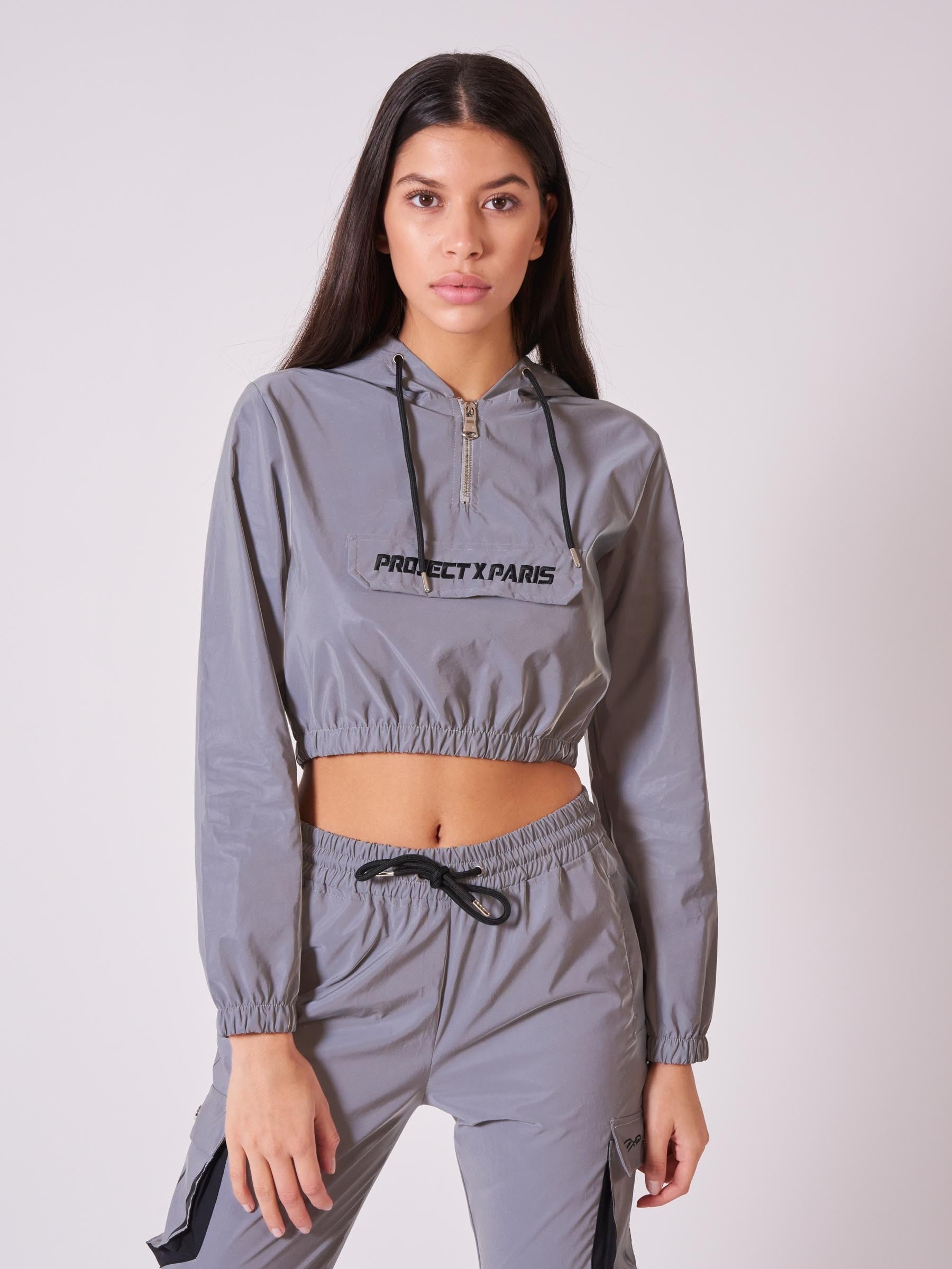 Coupe-vent court logo