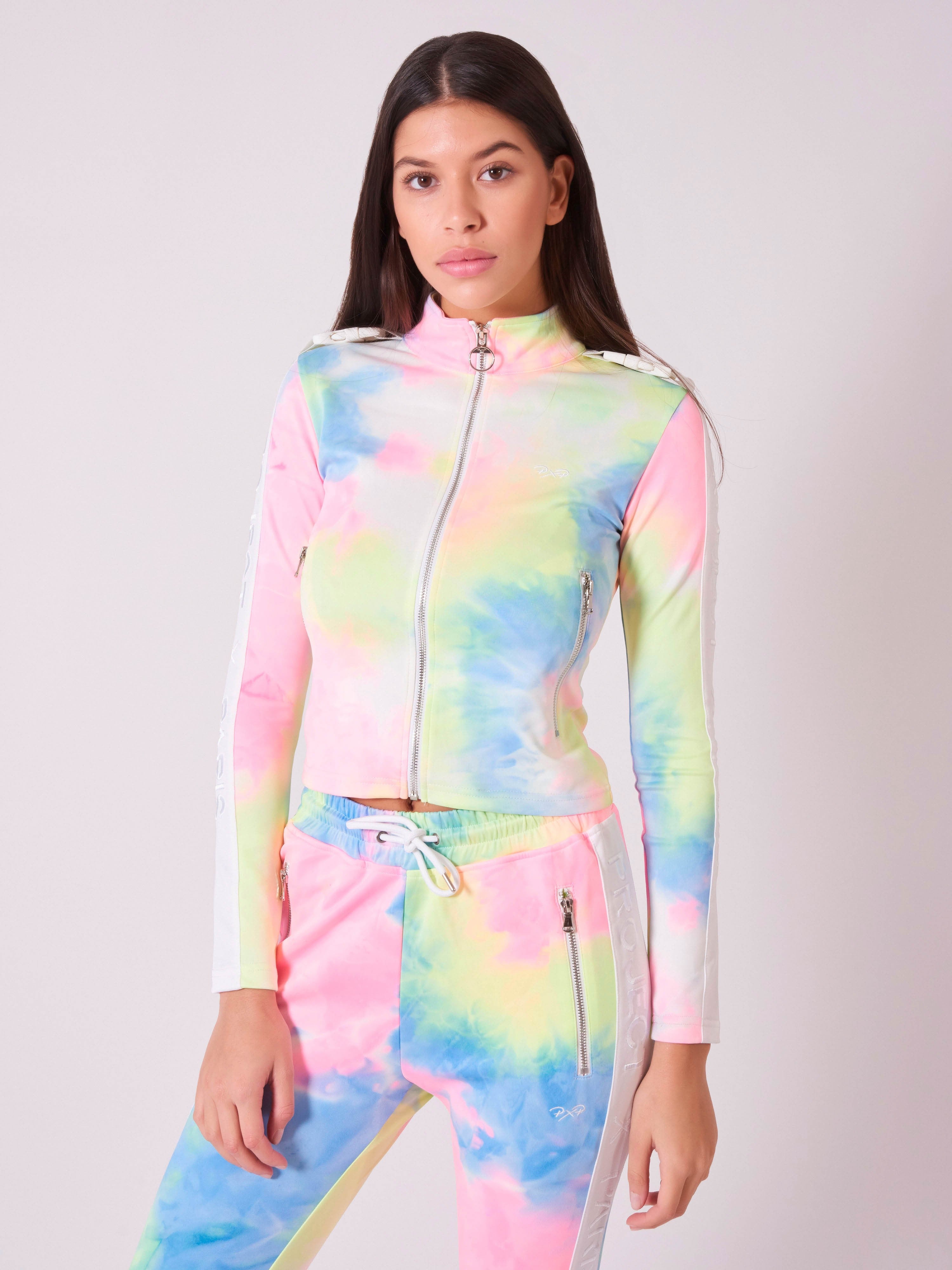 Veste courte Tie and dye