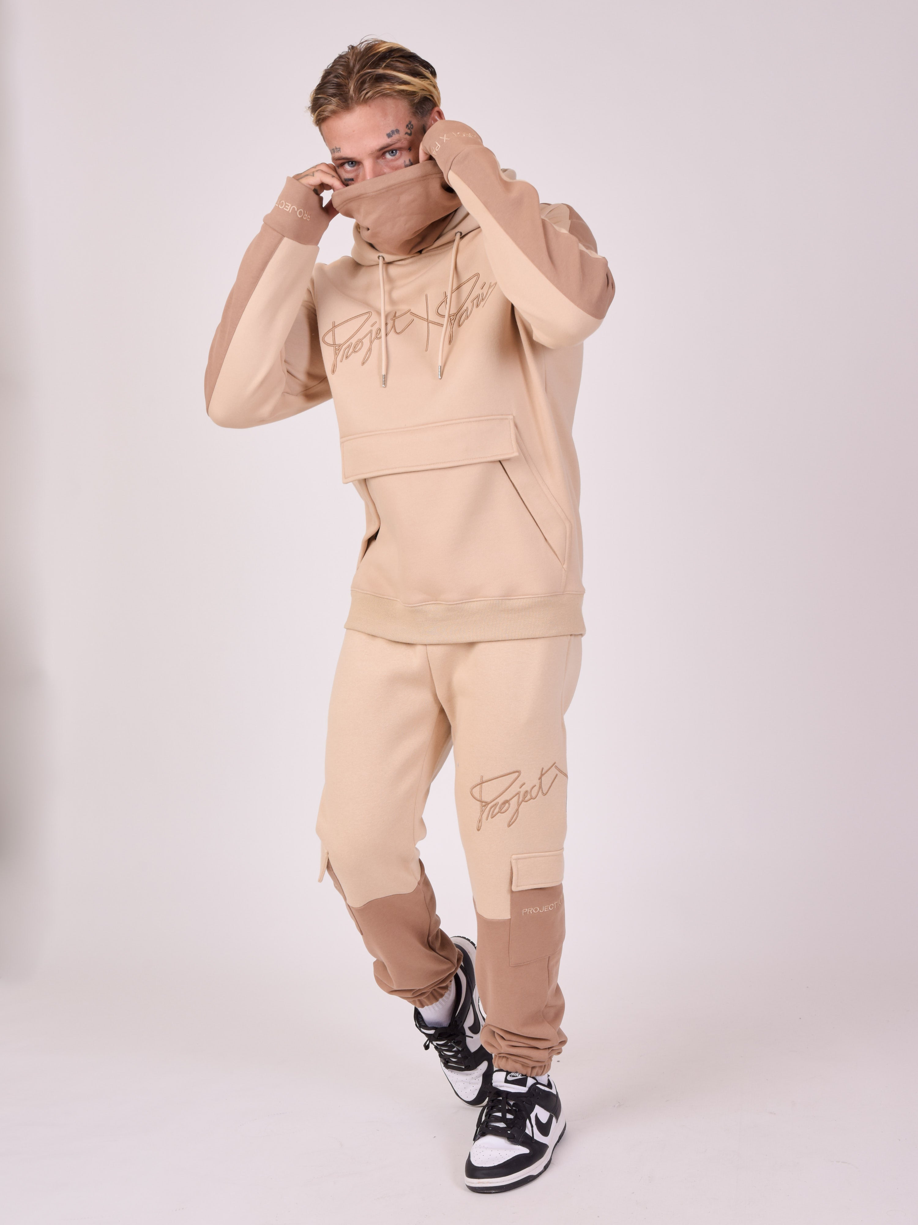 Bas de jogging bicolore