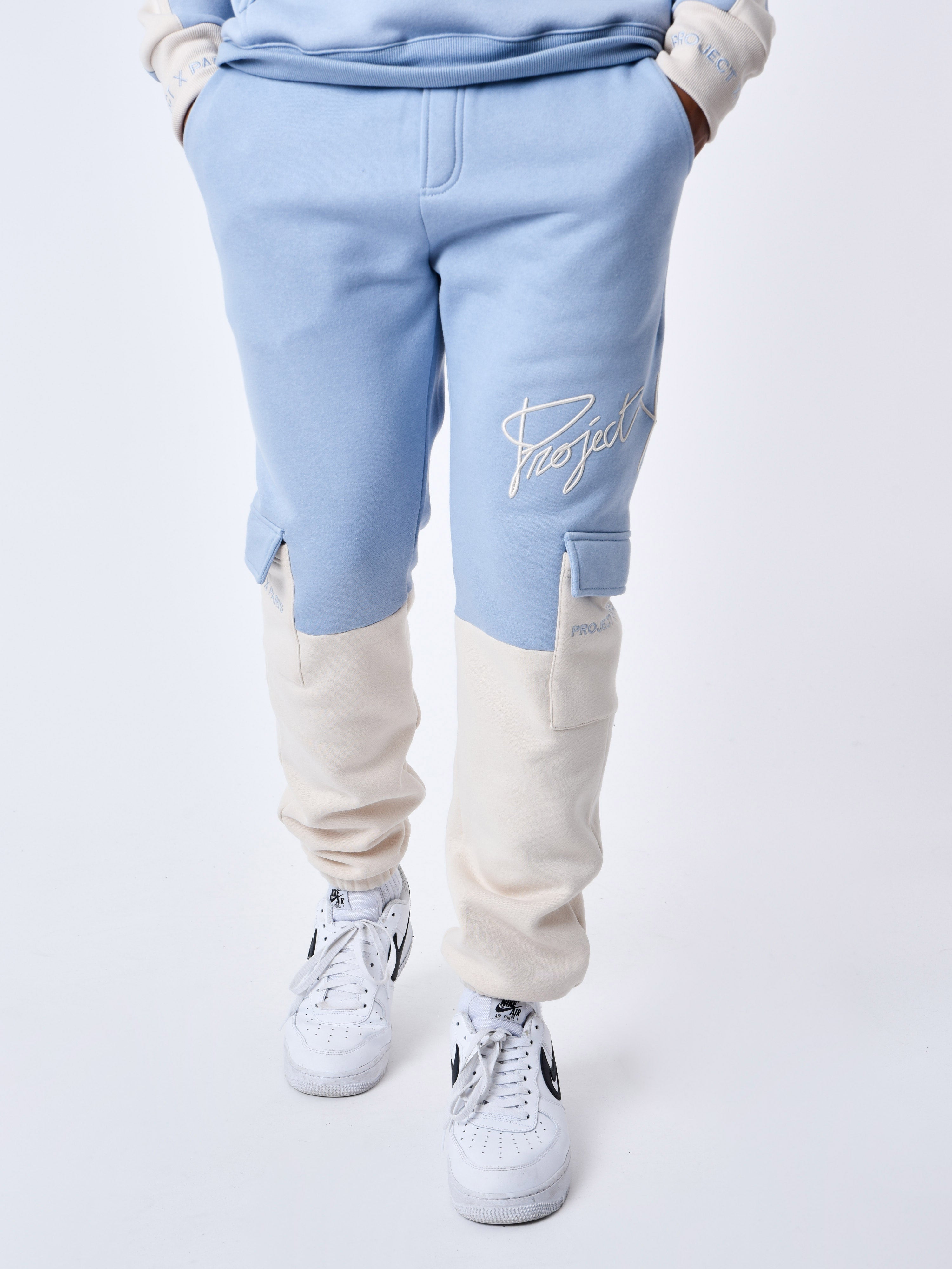 Bas de jogging bicolore