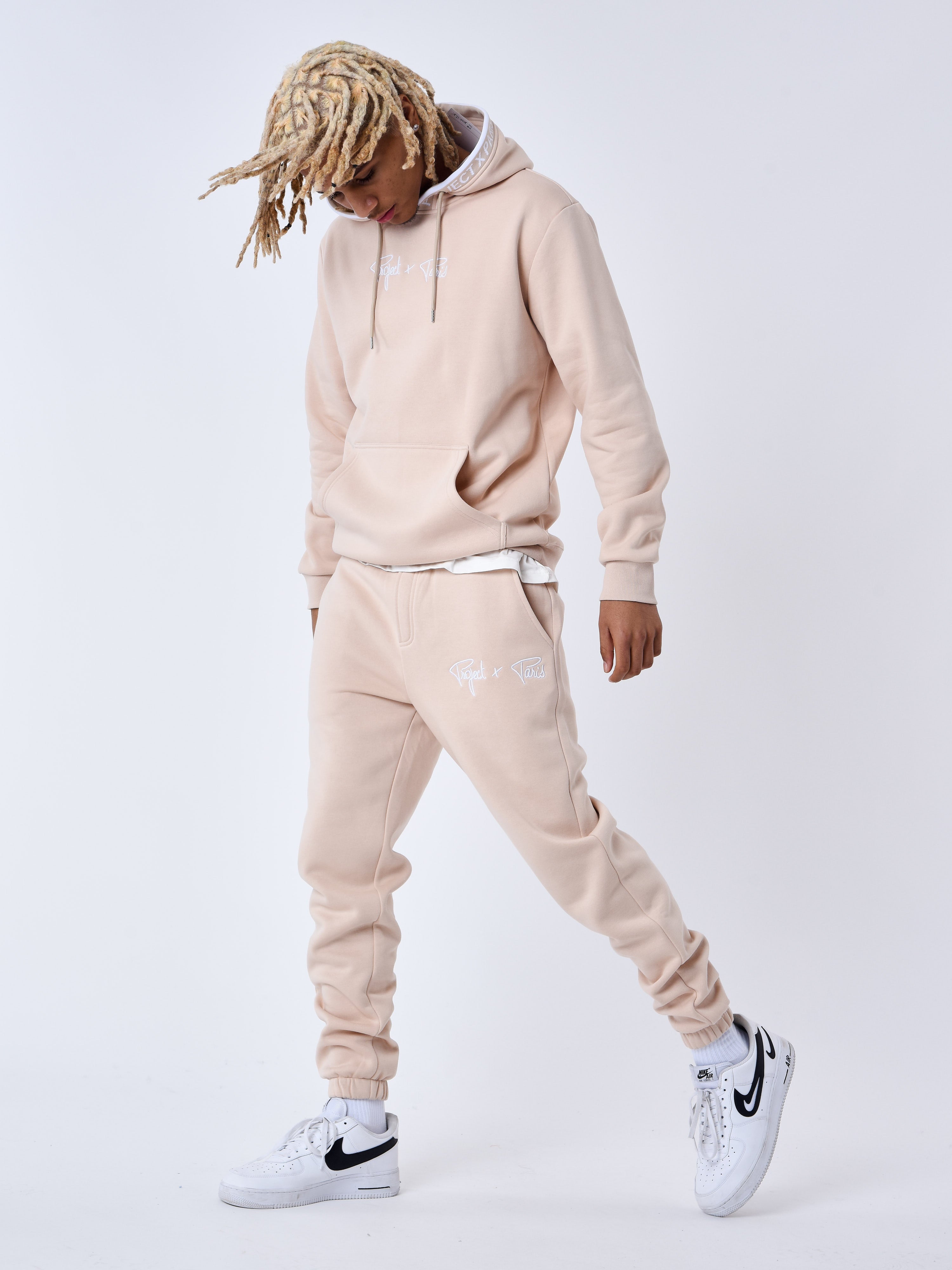 Bas de jogging Ceinture élastique tricoter logoté