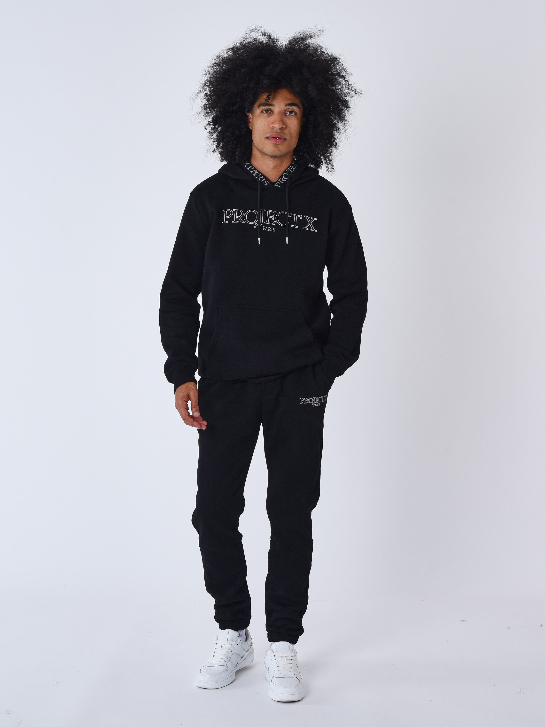 Bas de jogging broderie Contour