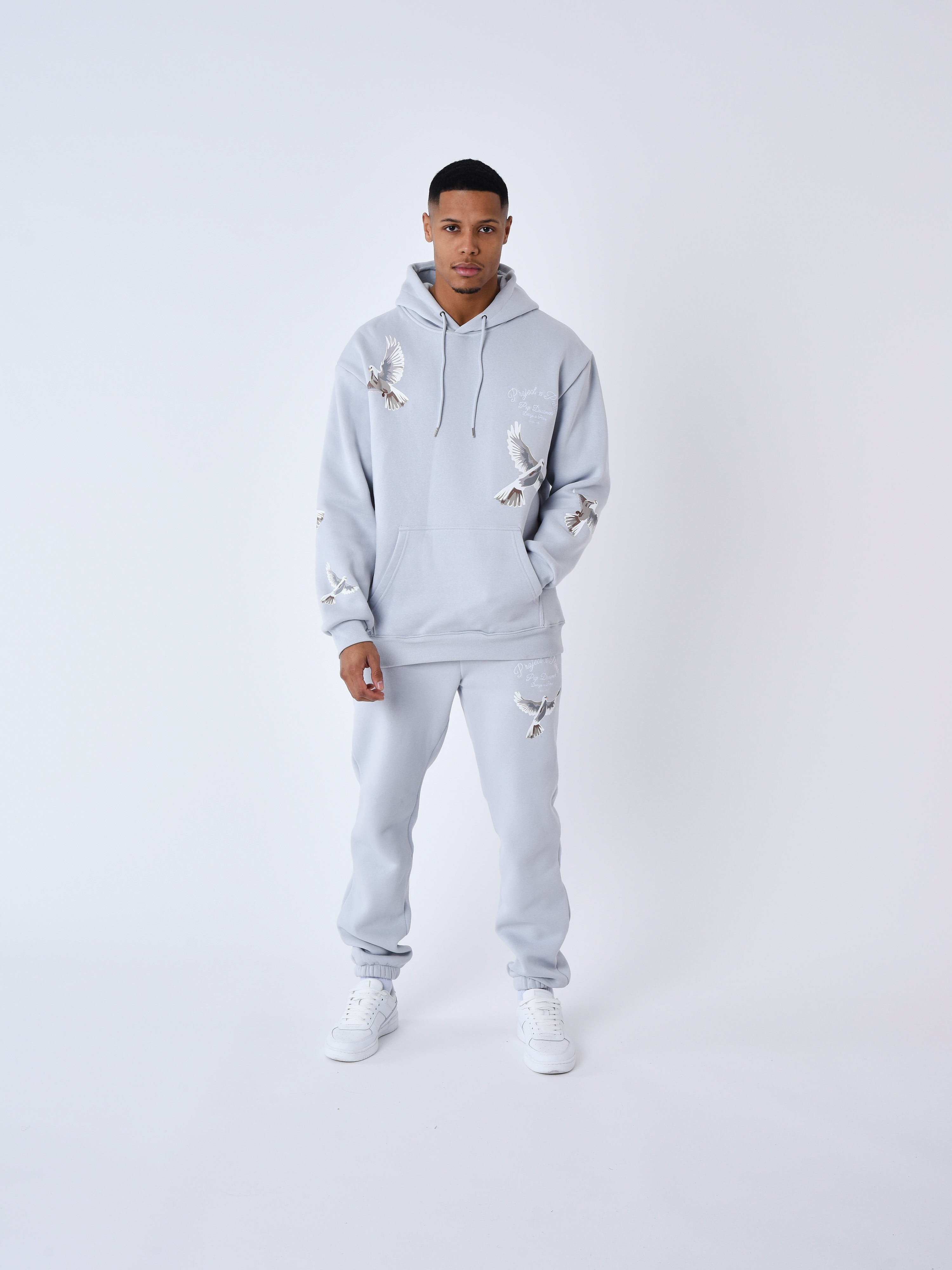 Bas de jogging à motif colombes