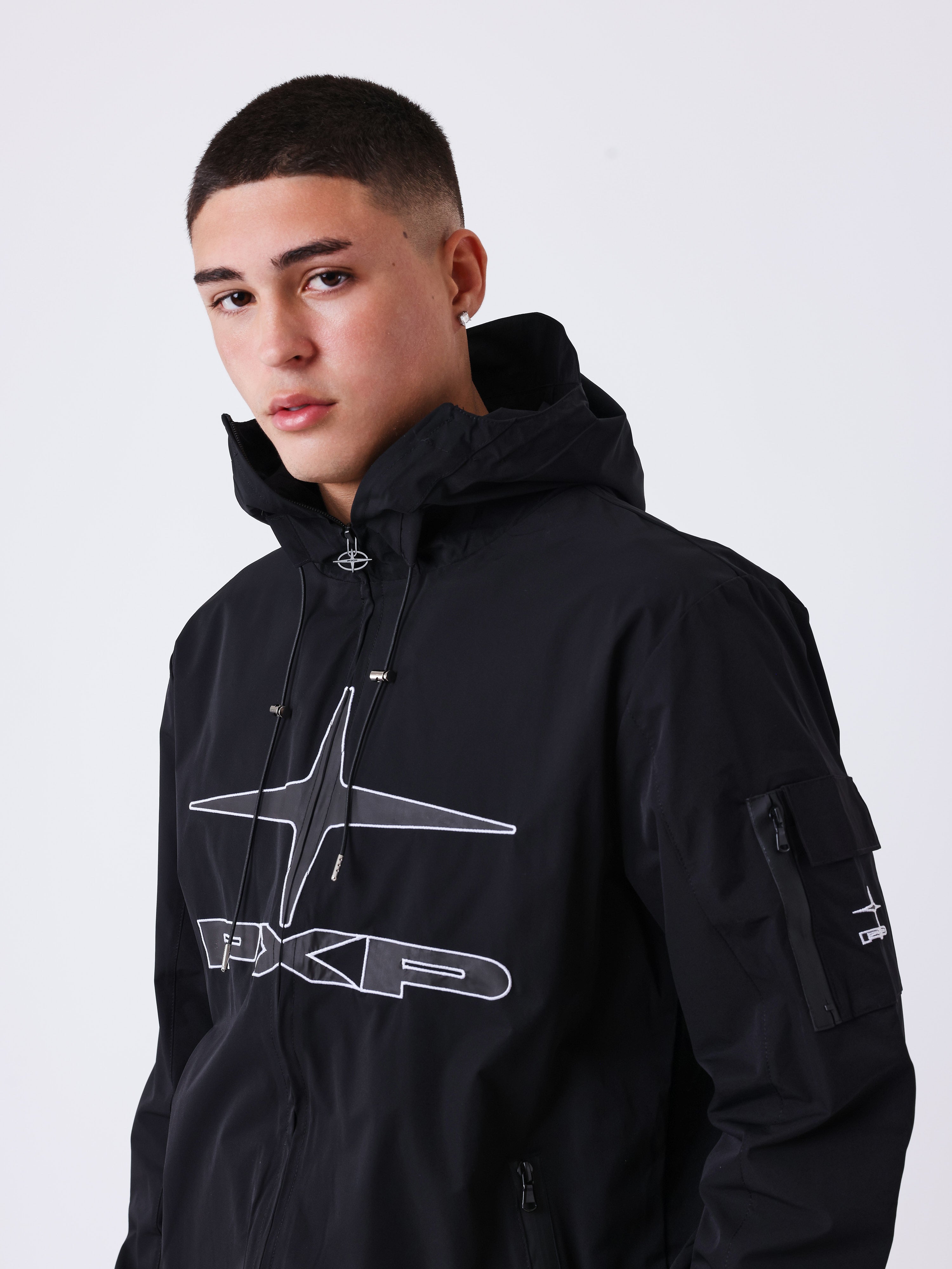 Veste zippé à capuche adventure