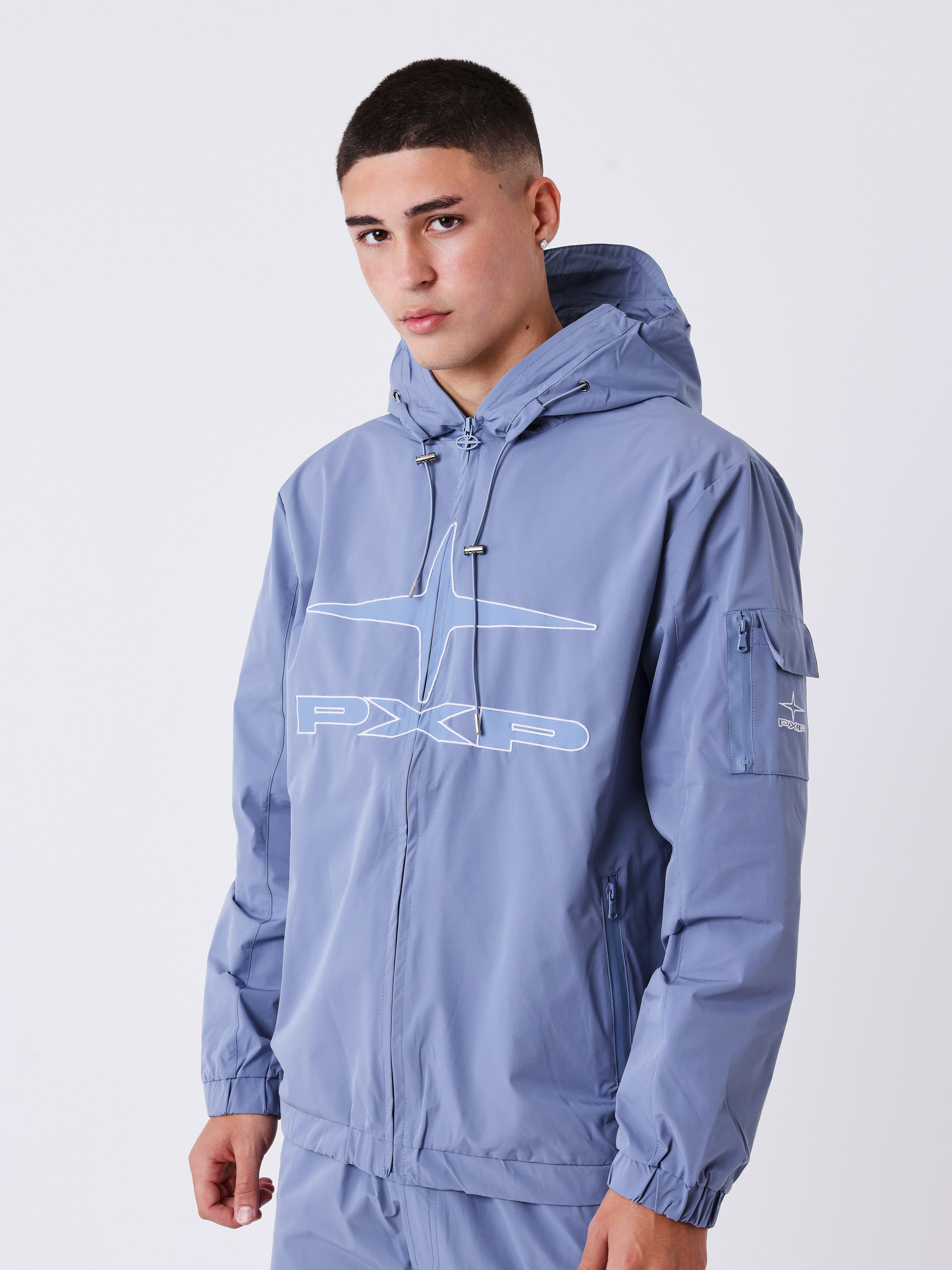 Veste zippé à capuche adventure