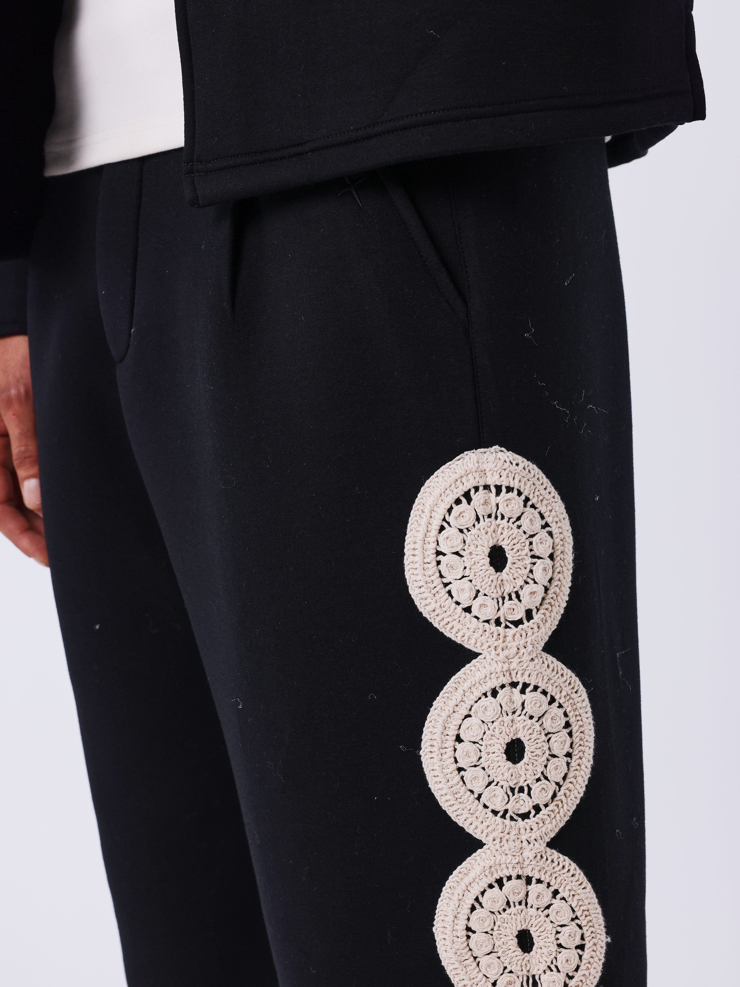 Pantalon droit en néoprène