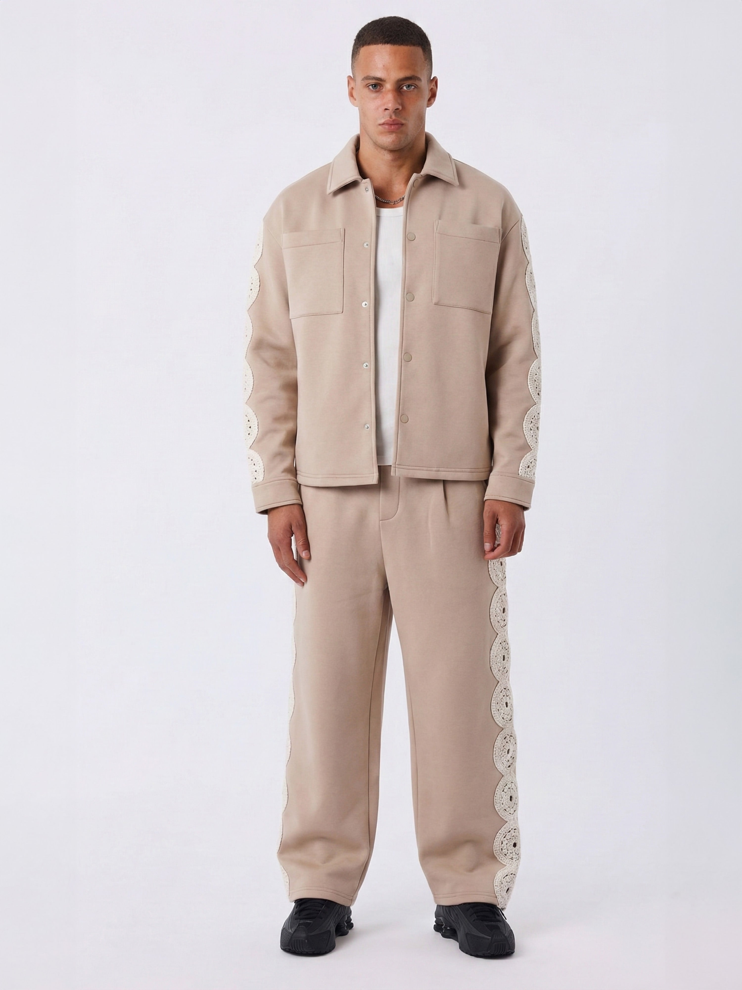 Pantalon droit en néoprène