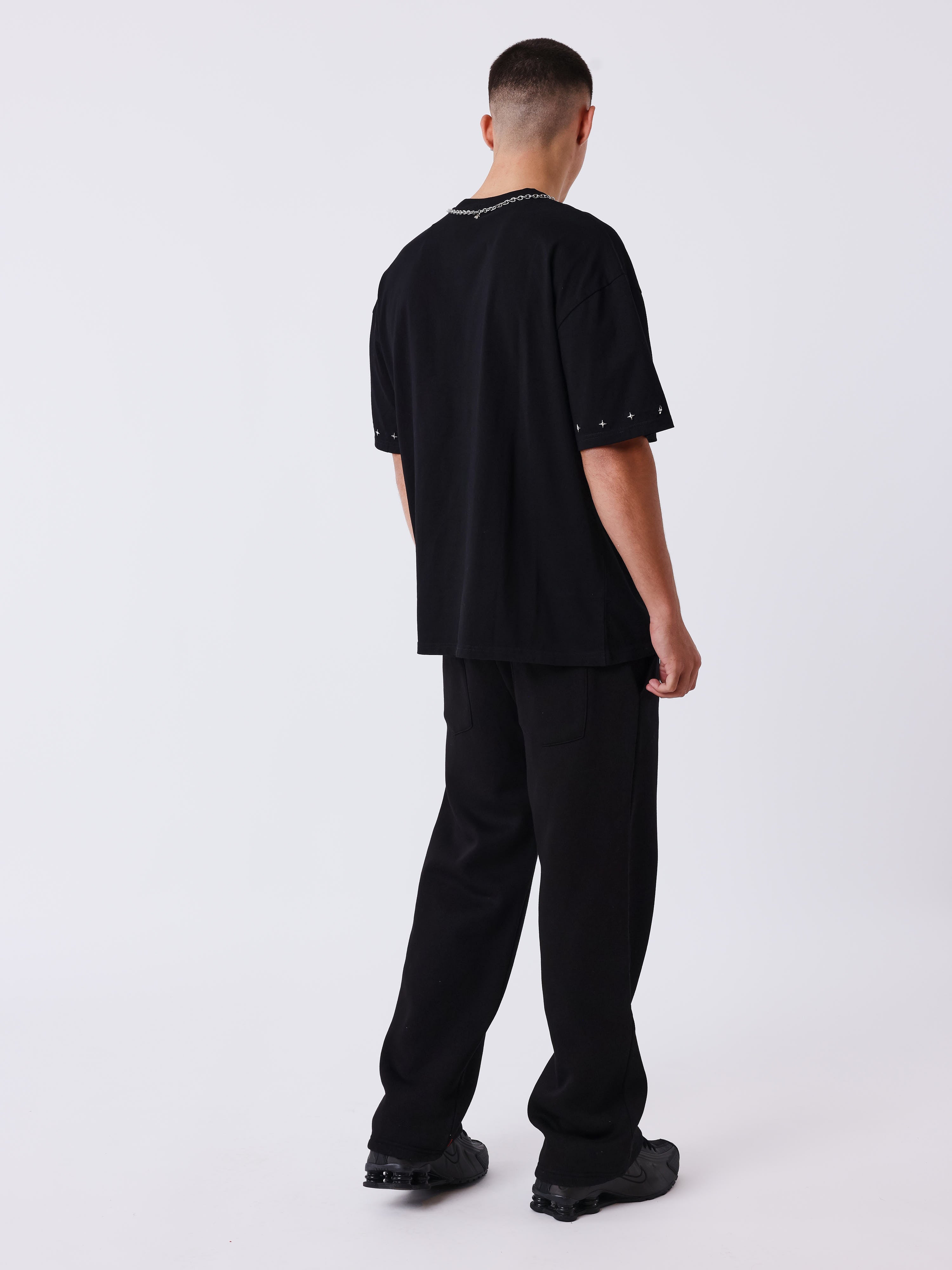 Pantalon droit léopard