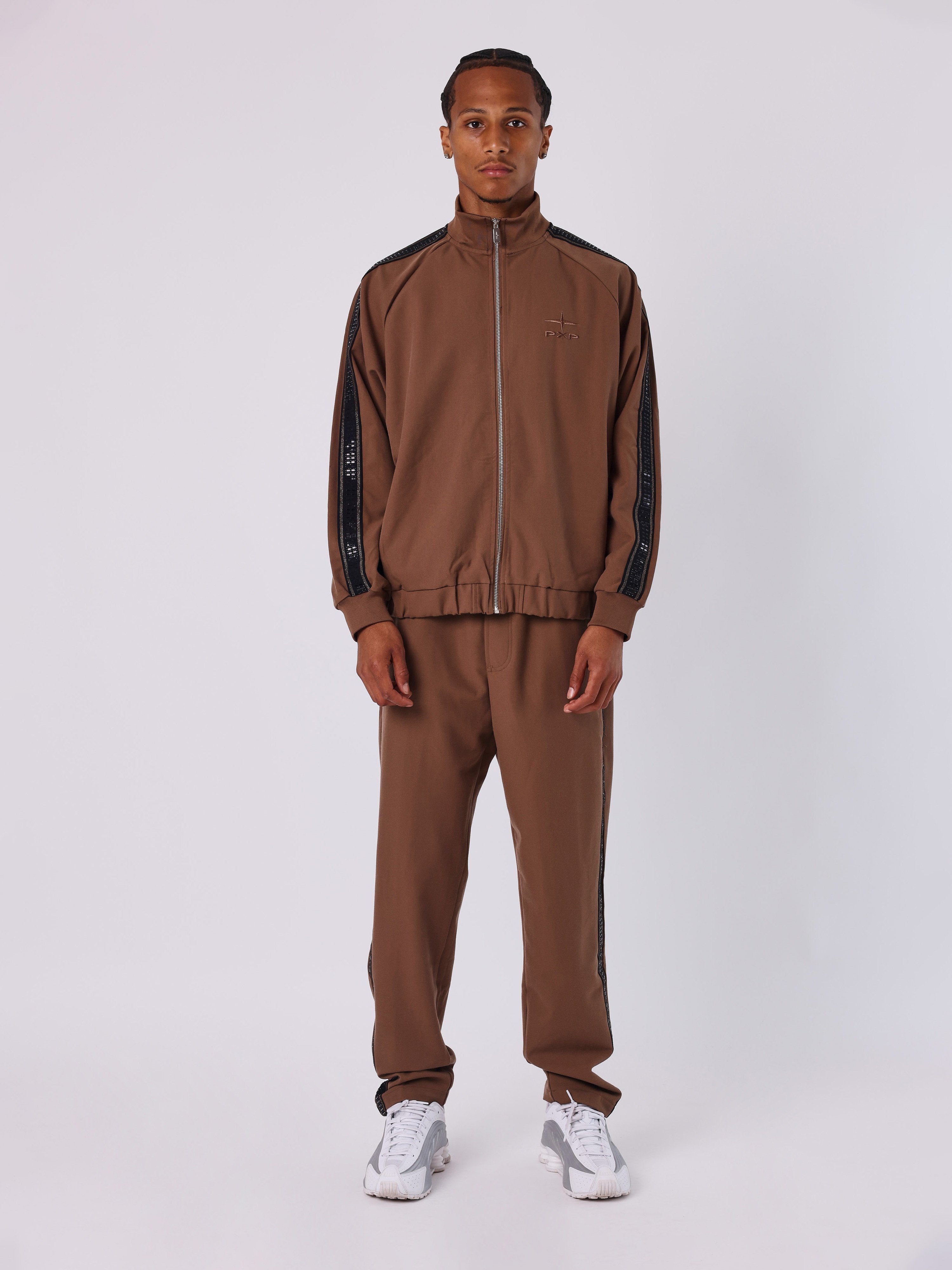 Veste zippée espresso