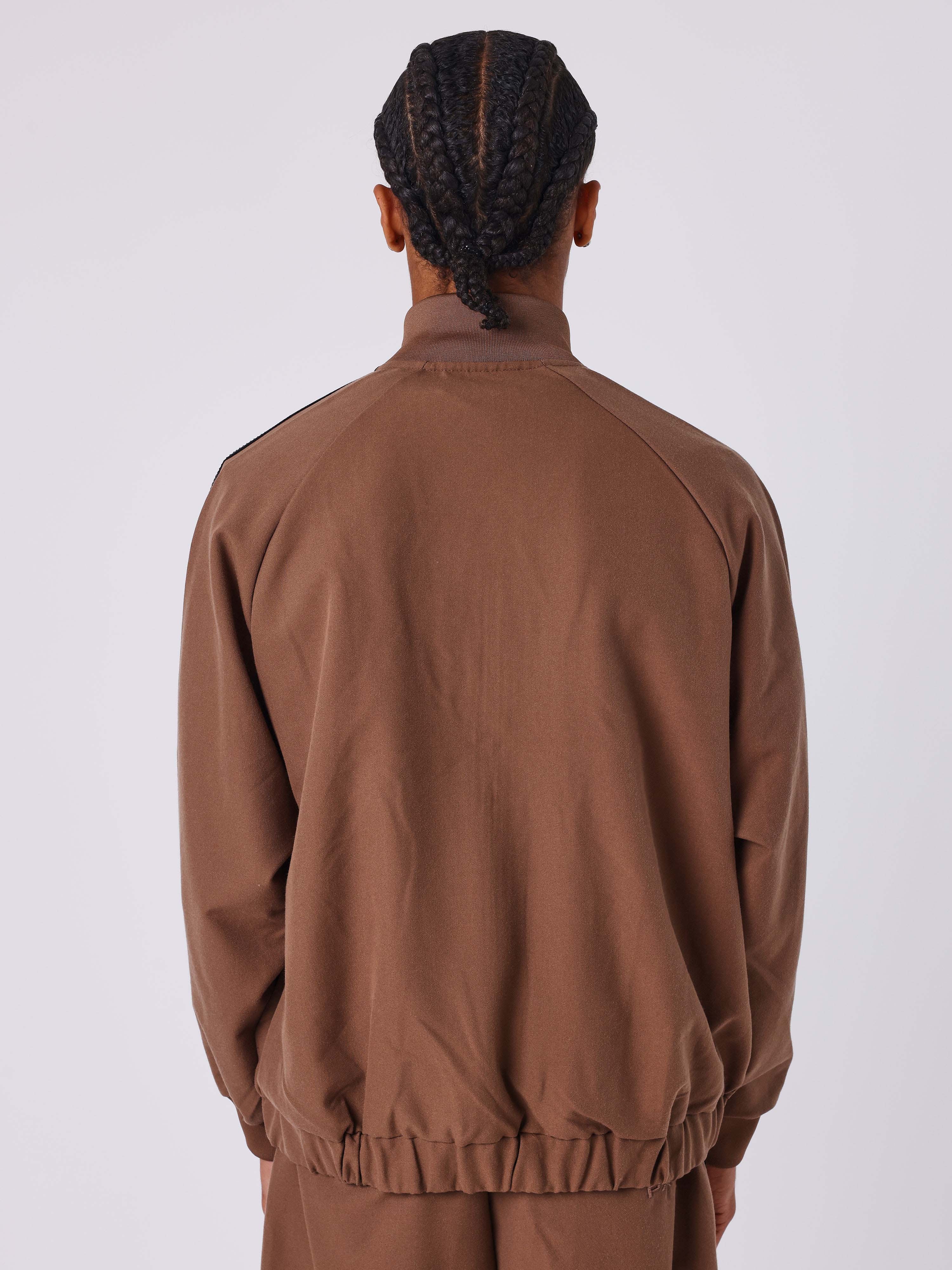 Veste zippée espresso