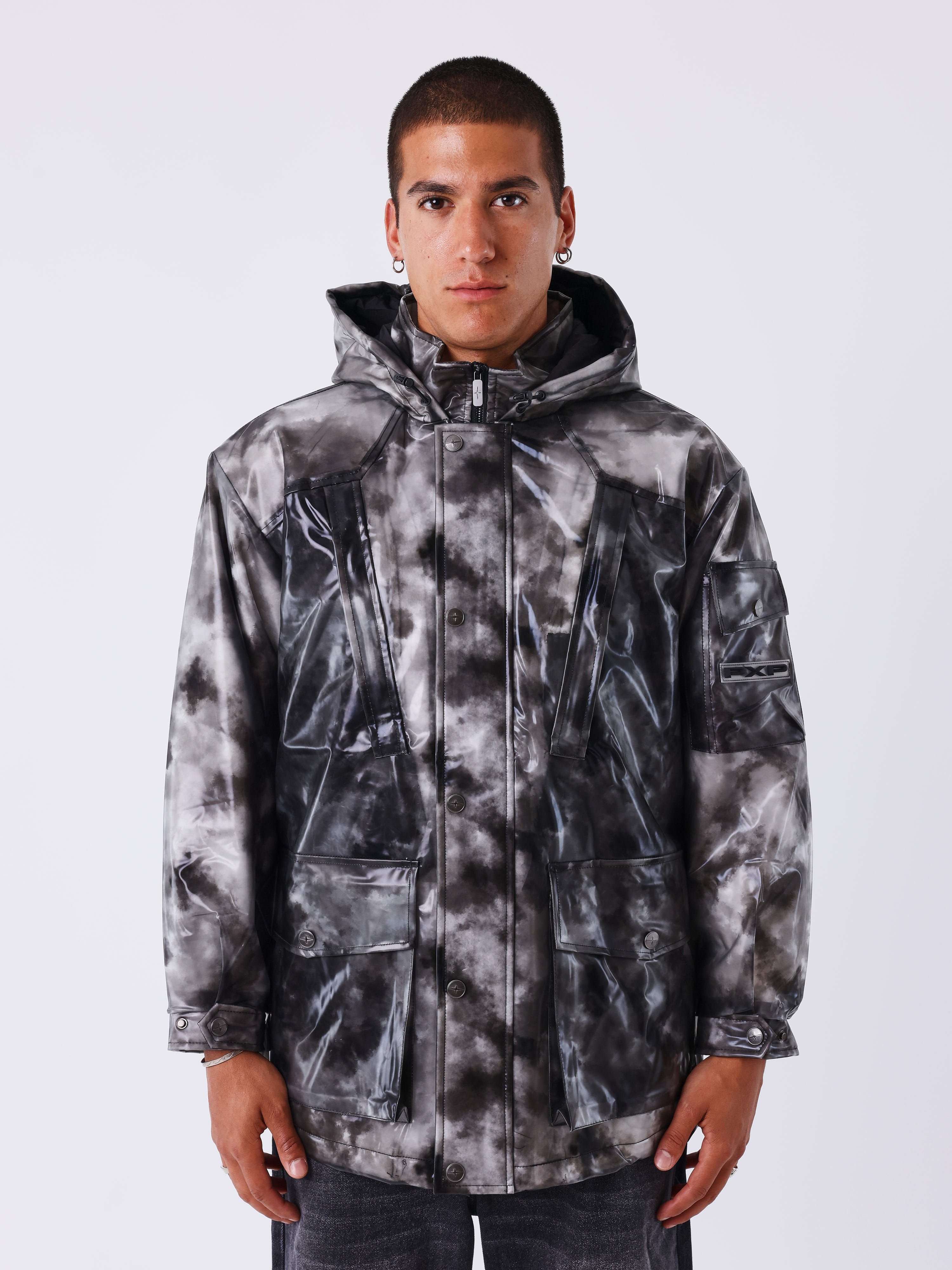 Blouson Forecast tie & dye nuageux