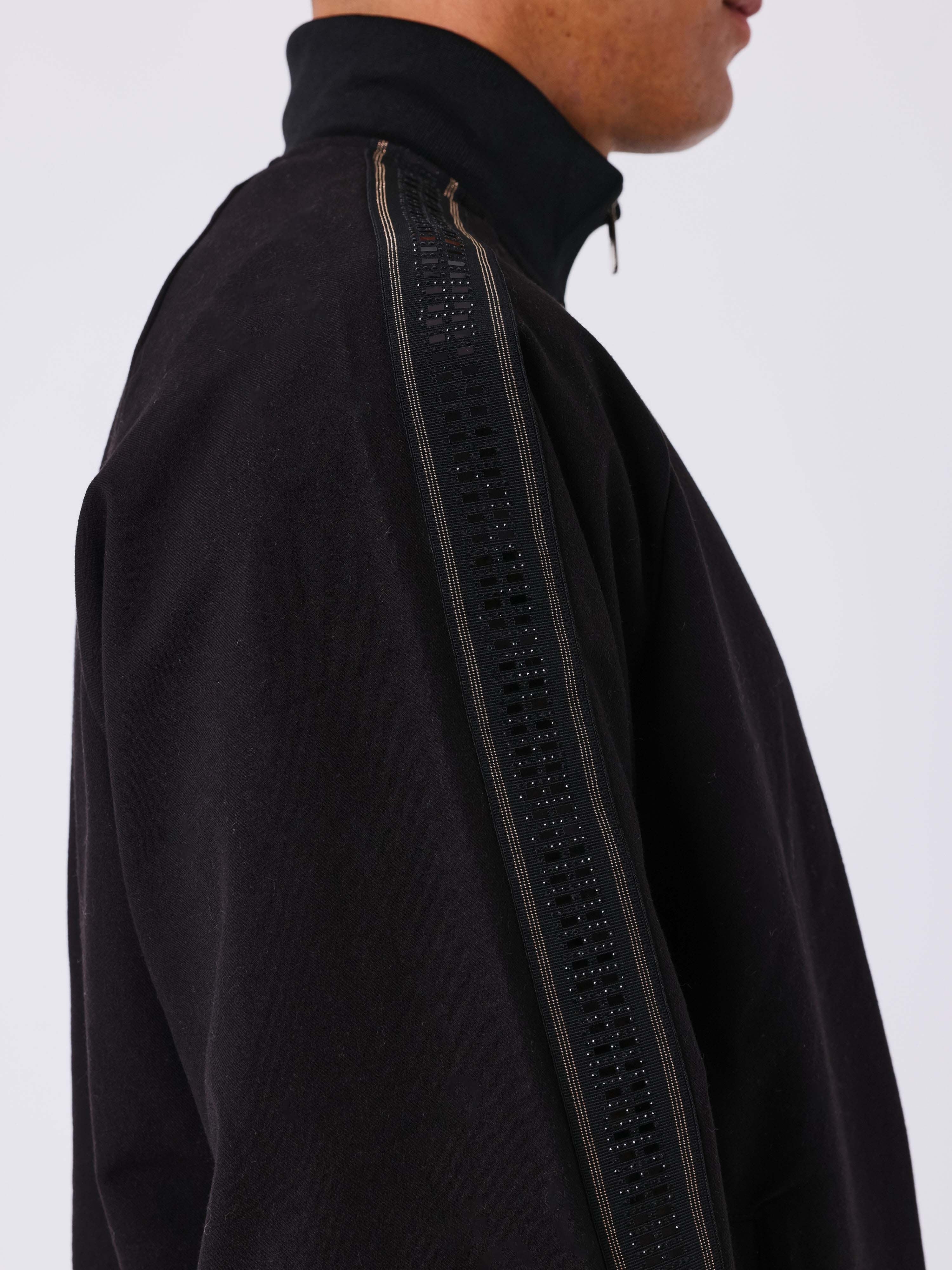 Veste zippée espresso