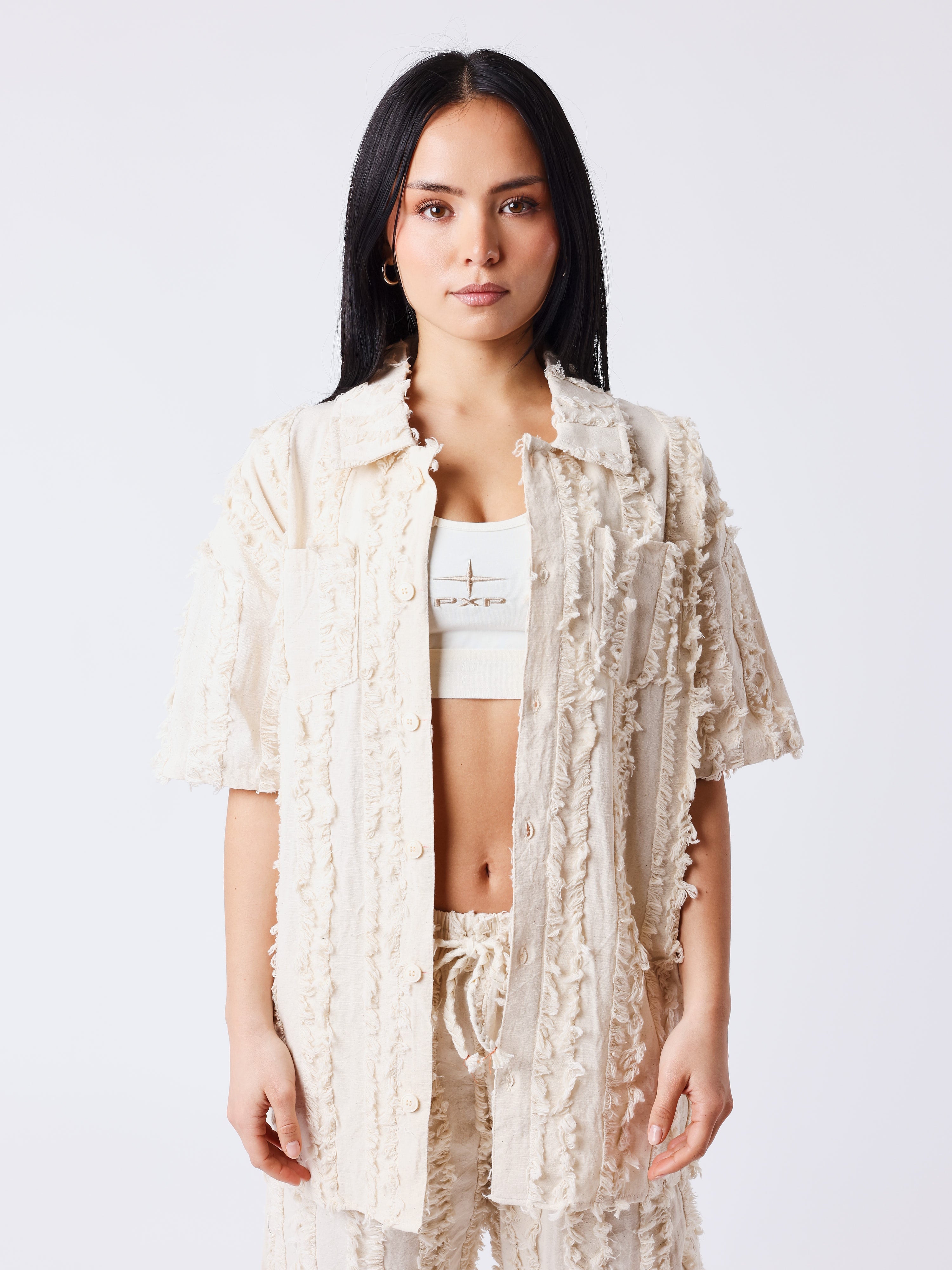 Chemise manches courtes Natural