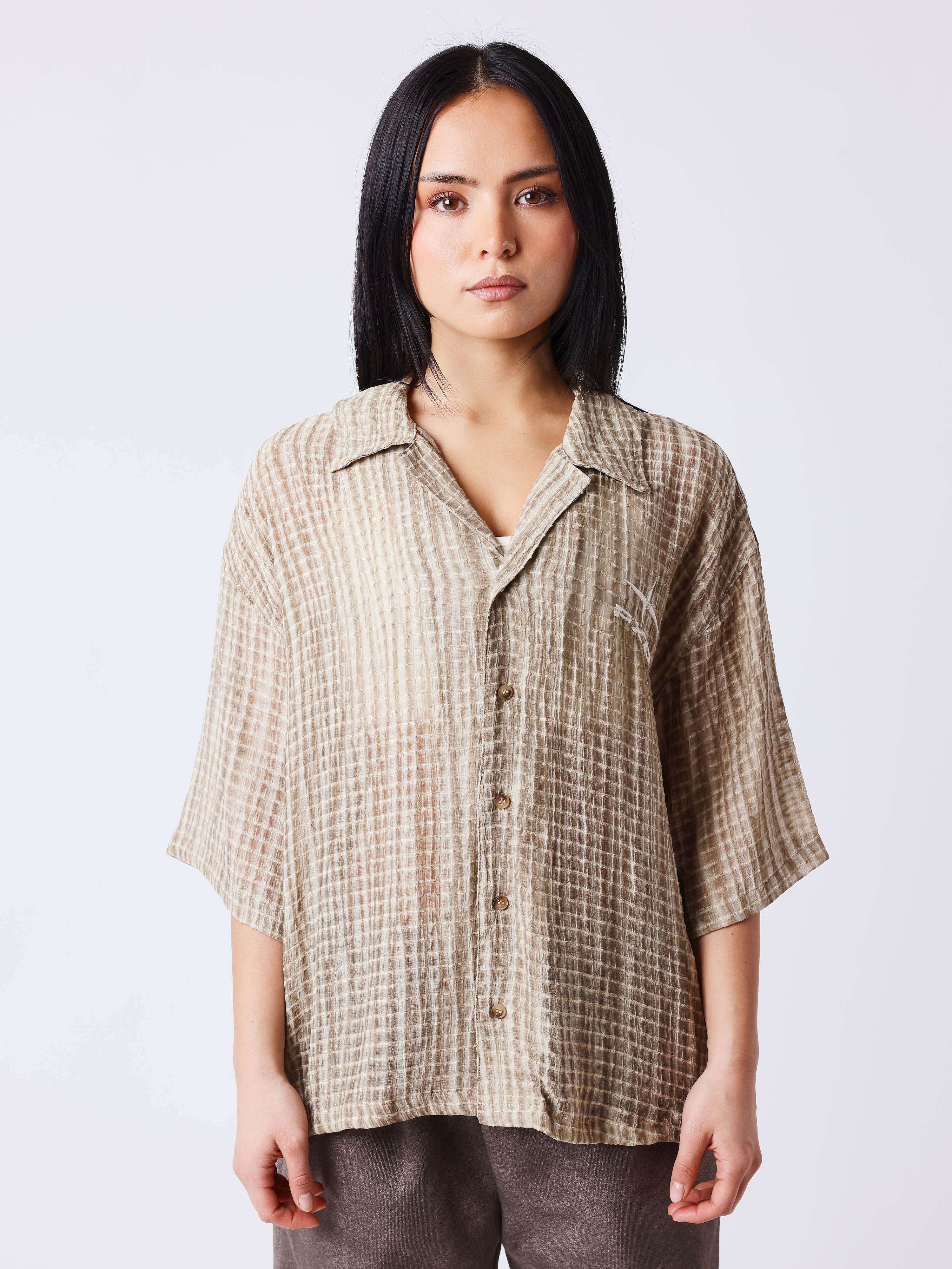 Chemise manches courtes Illusion