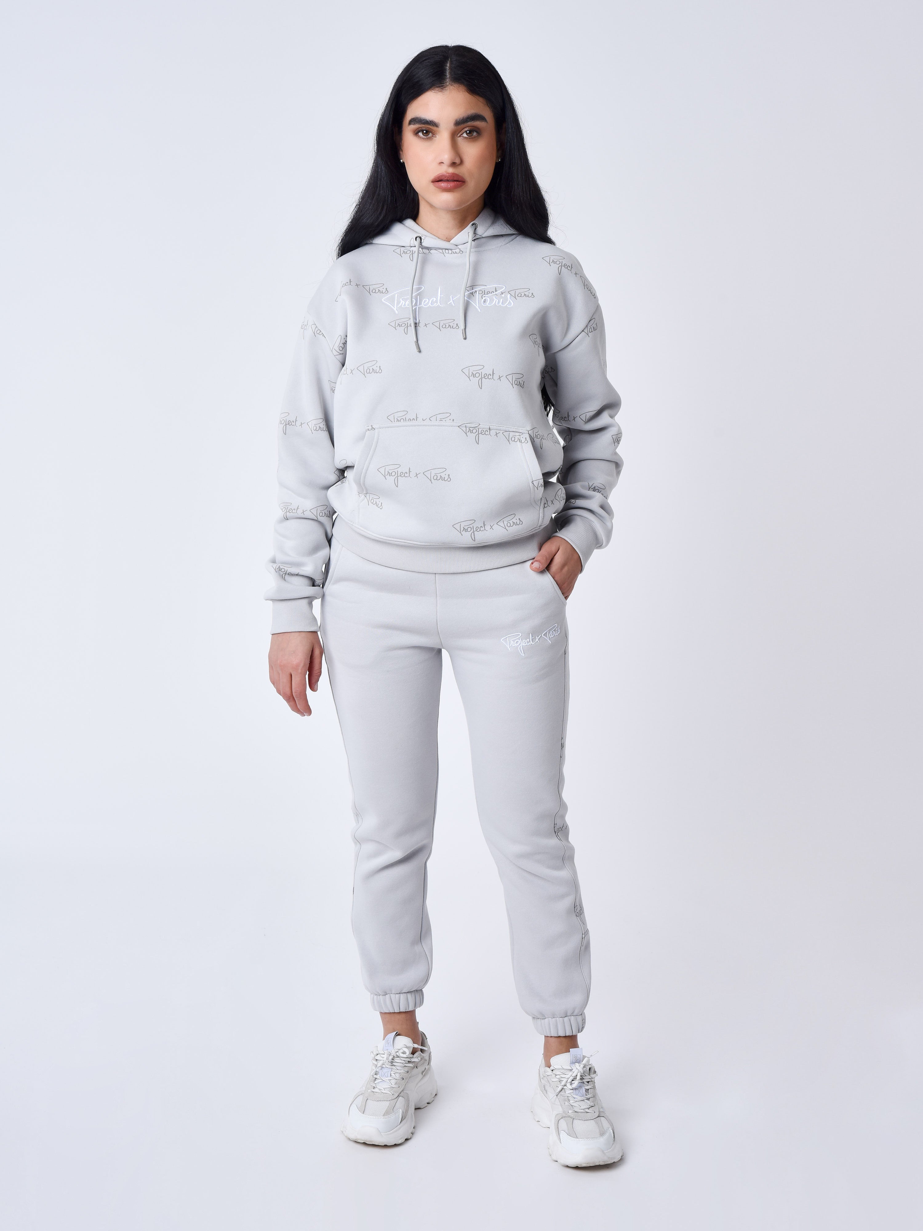 Bas de jogging à bandes all over signature