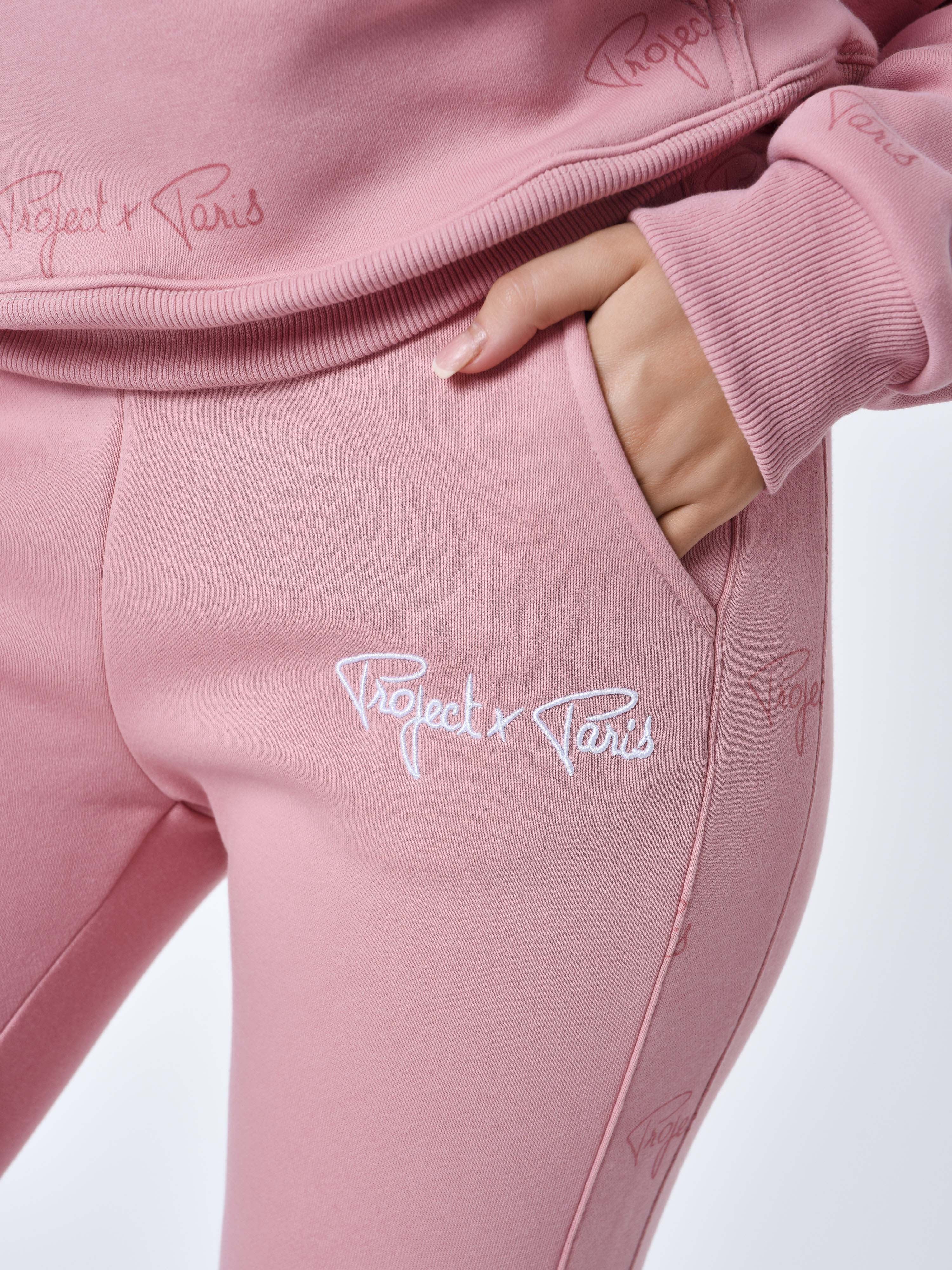 Bas de jogging à bandes all over signature