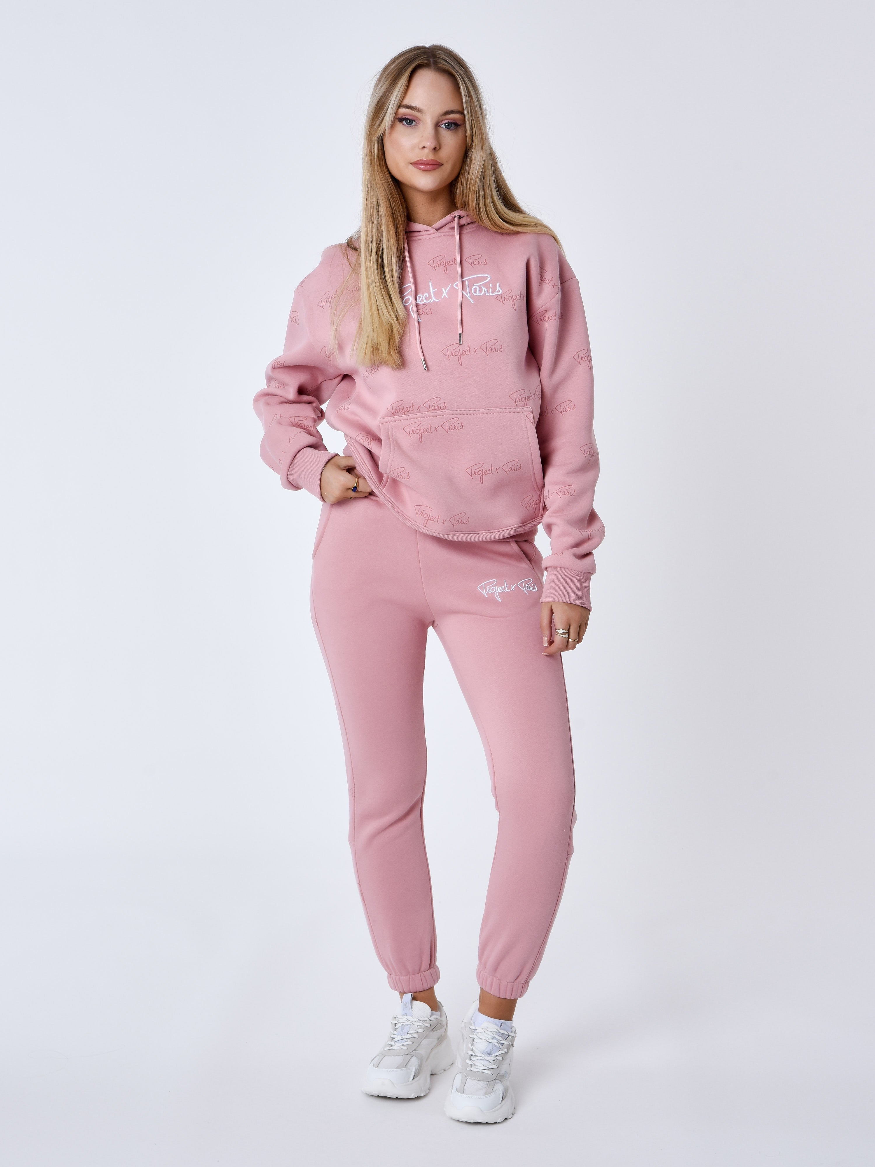 Bas de jogging à bandes all over signature