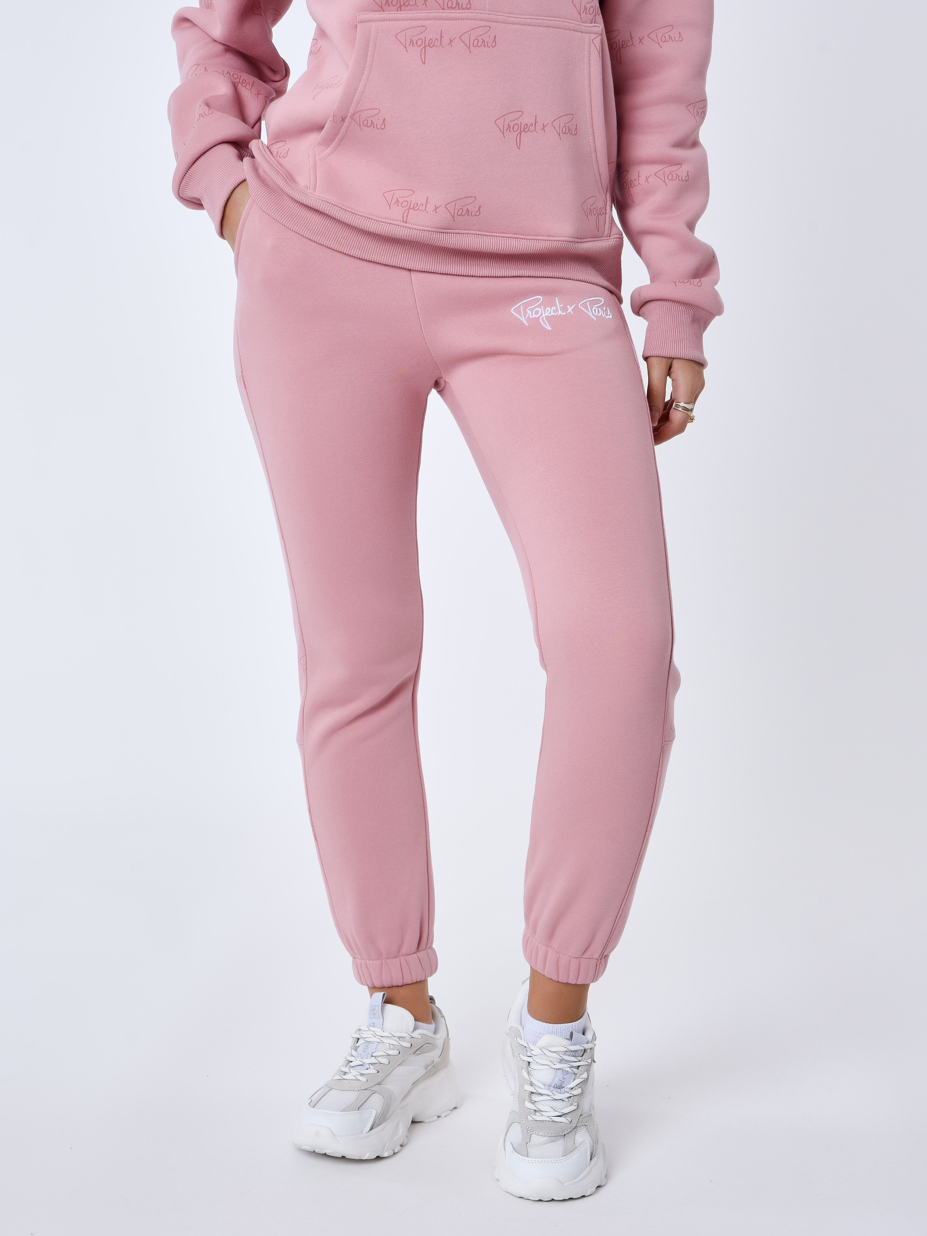 Bas de jogging à bandes all over signature