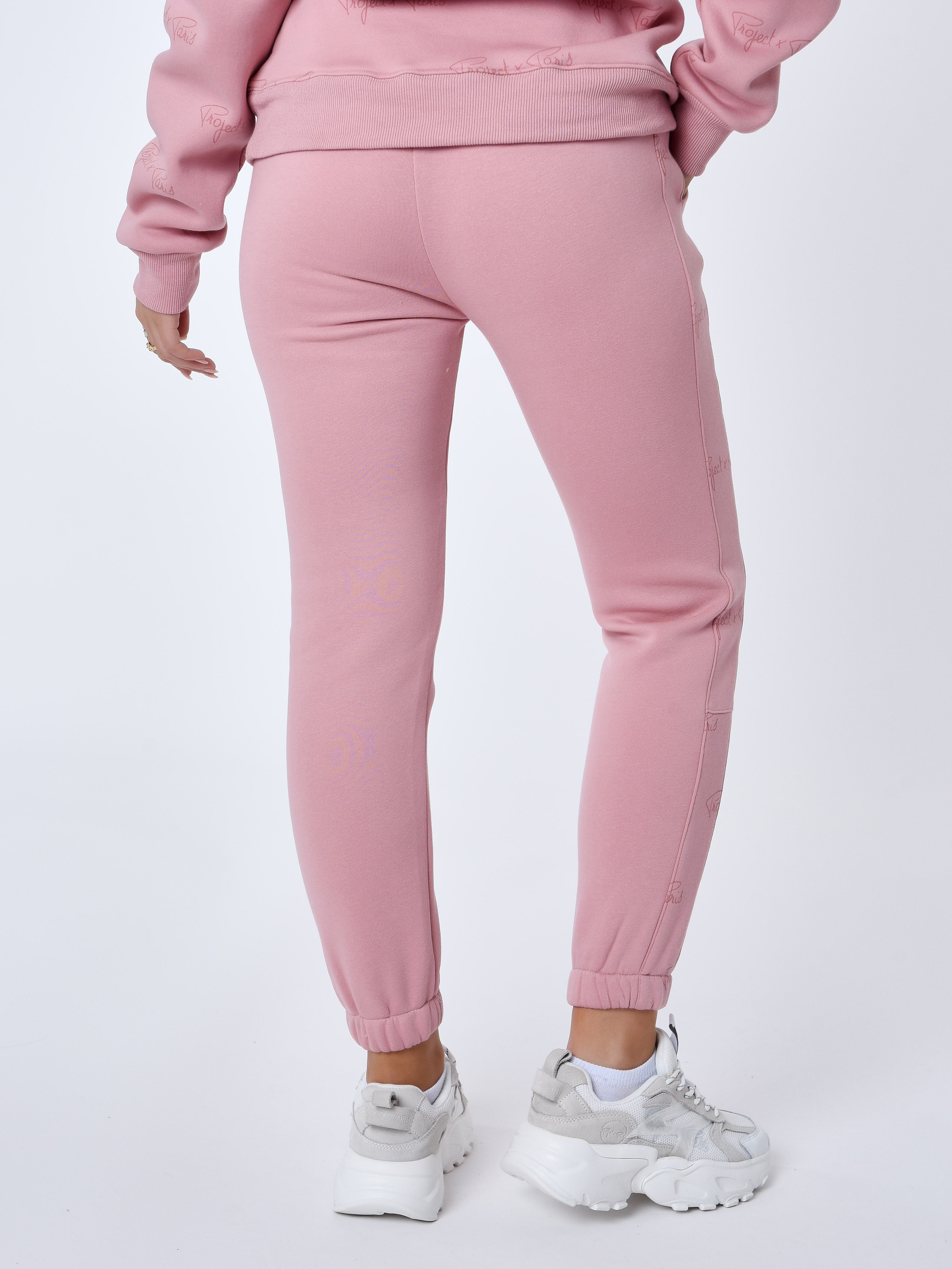 Bas de jogging à bandes all over signature