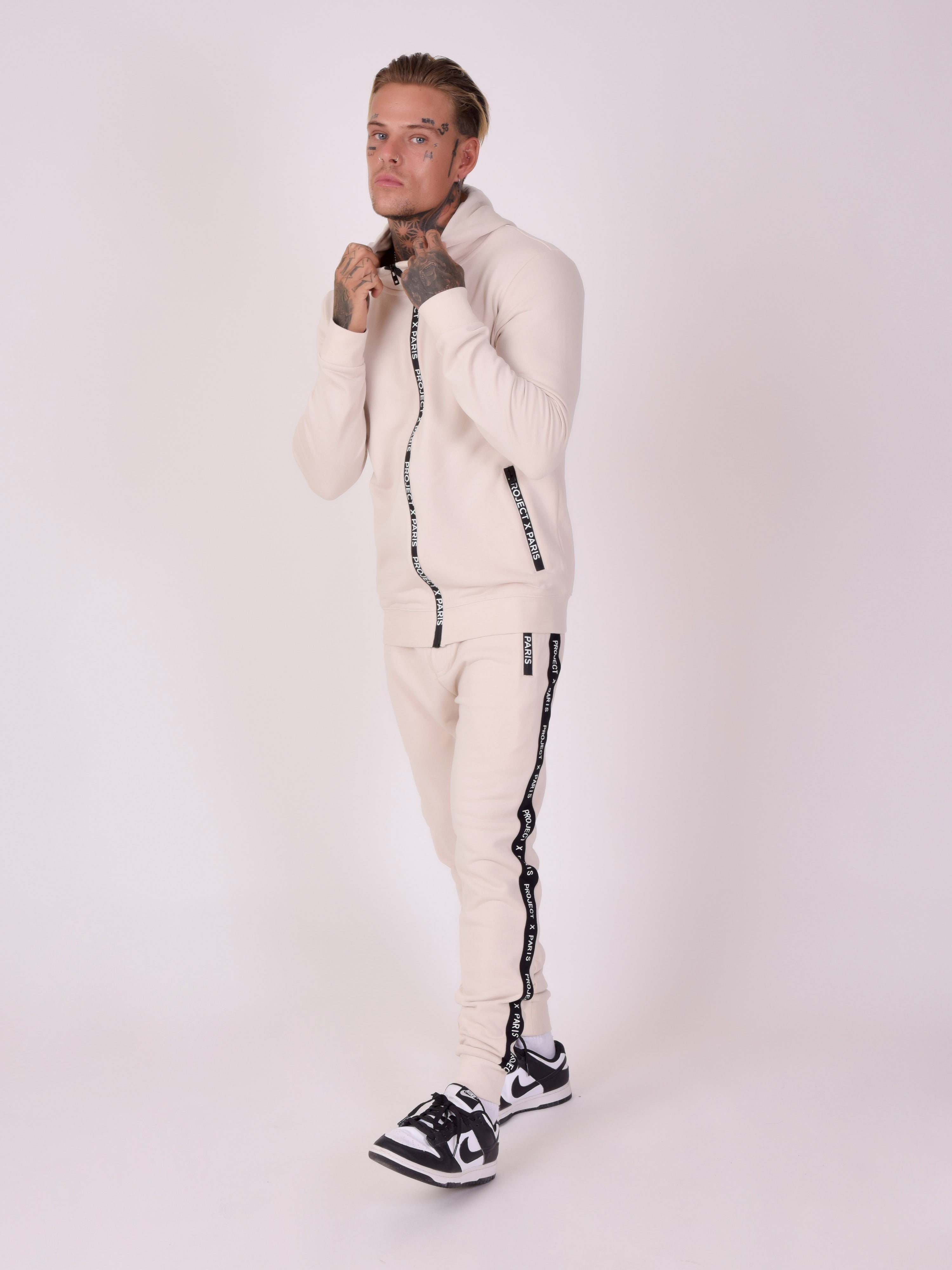 Bas de jogging basic zip logo