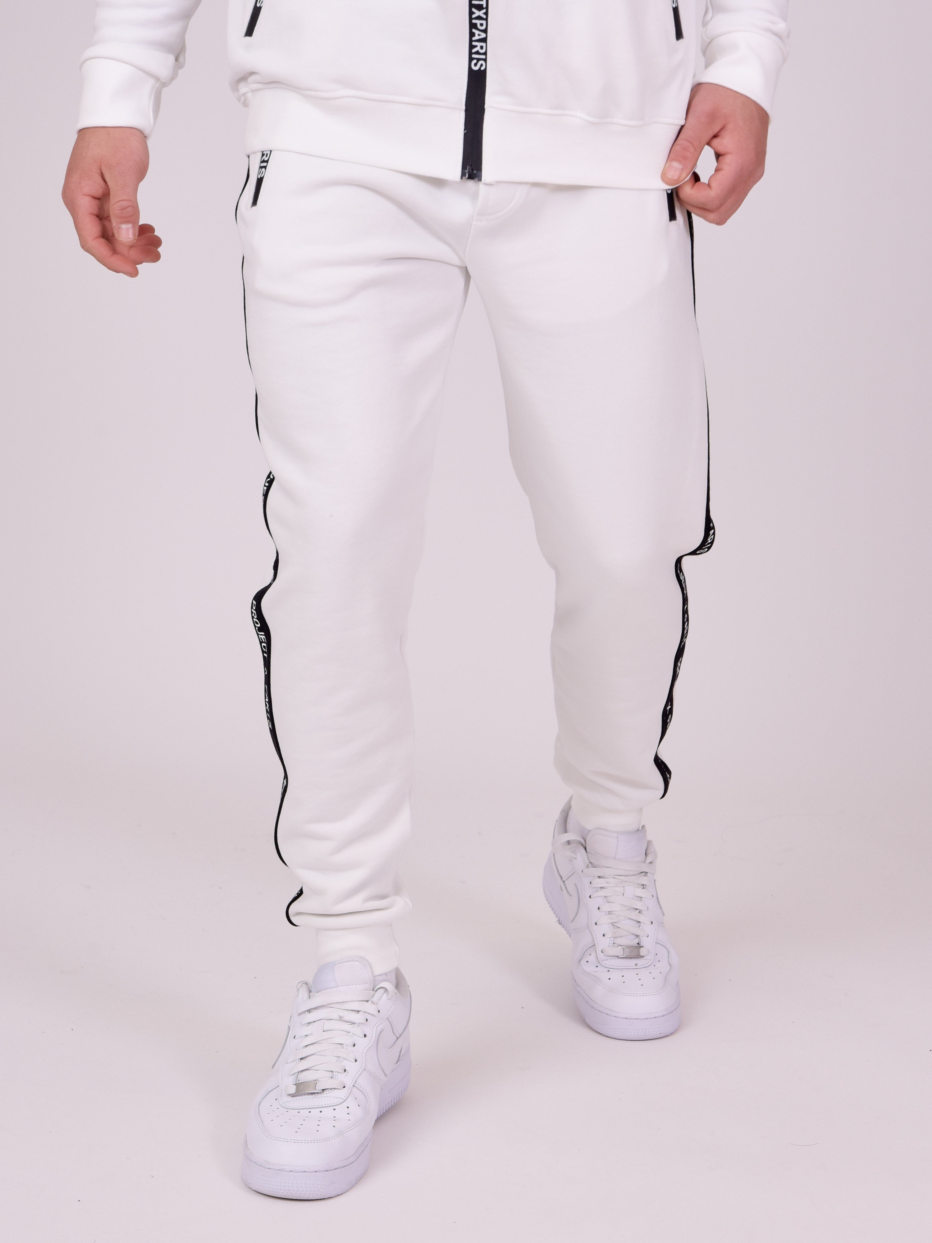 Bas de jogging basic zip logo