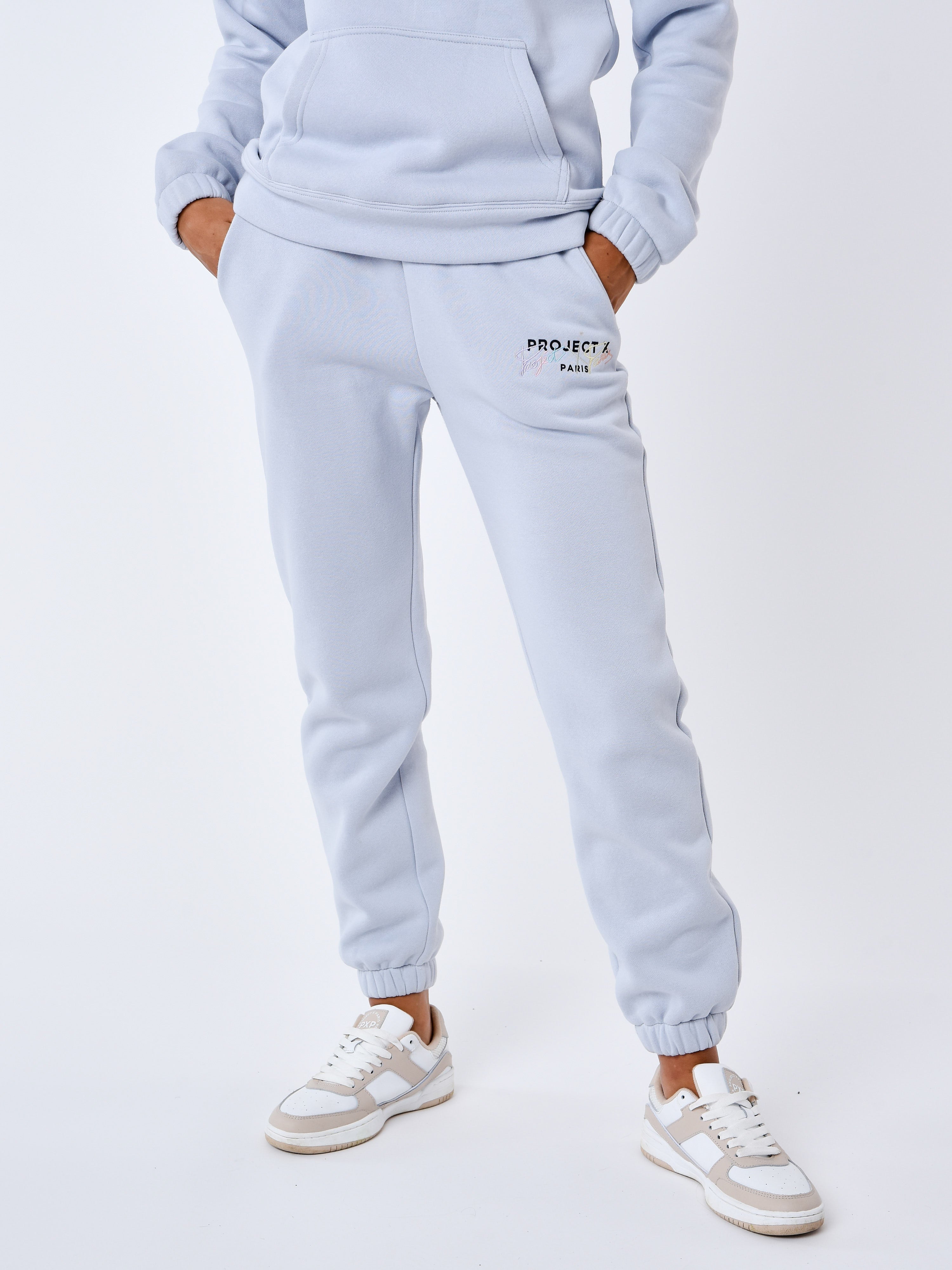 Bas de jogging brodé