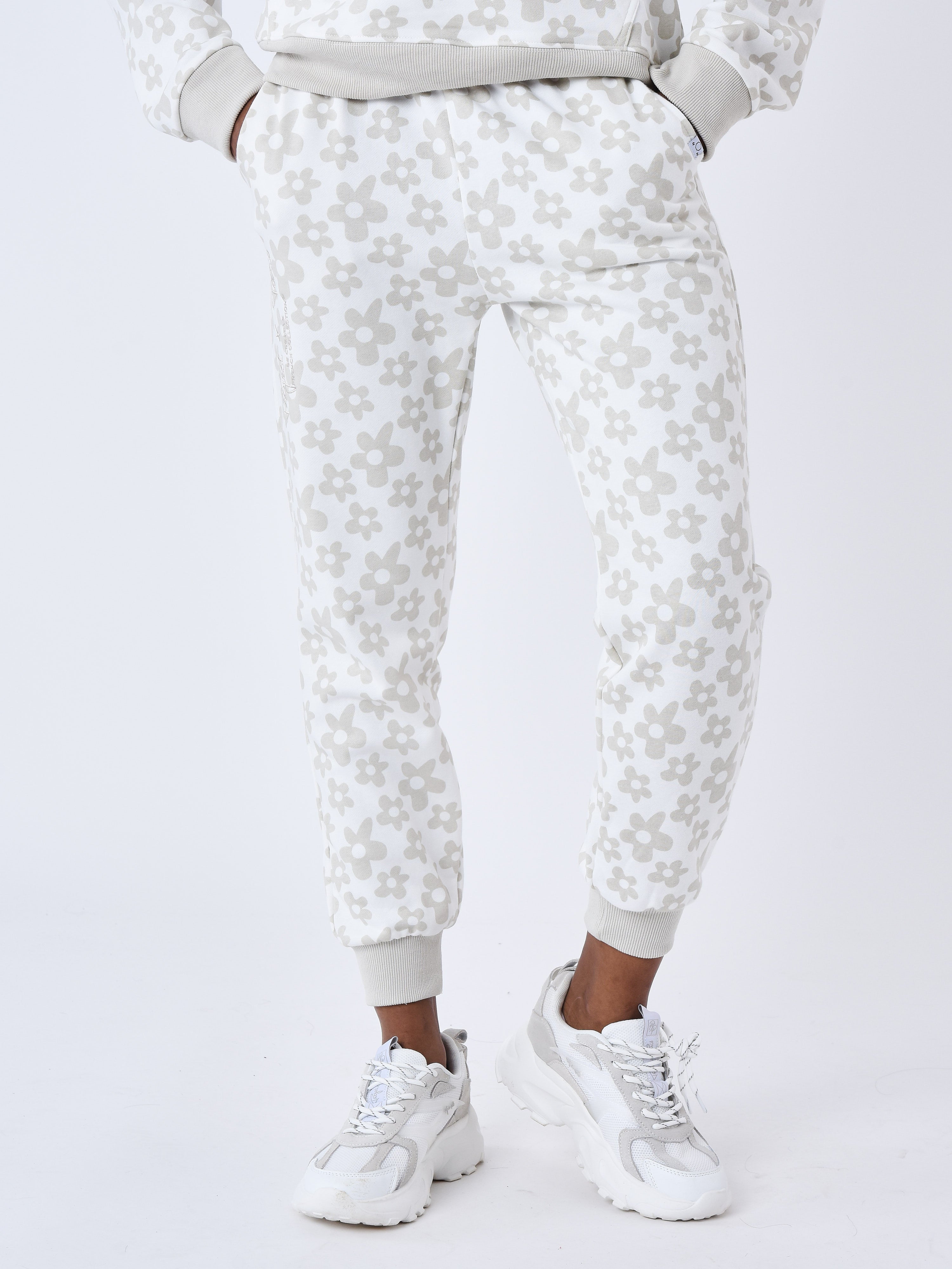 Bas de jogging all over fleurie