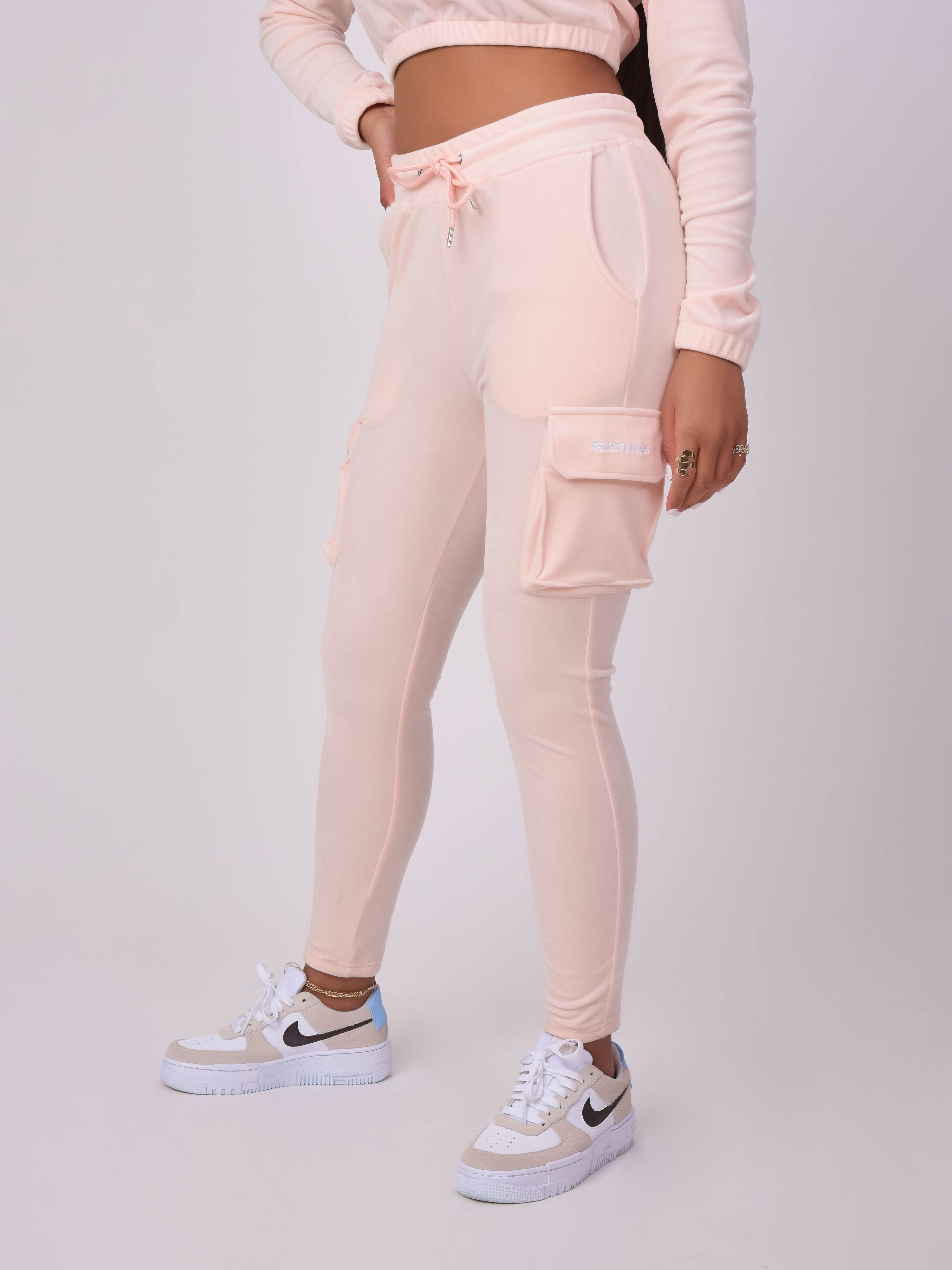 Pantalon de jogging en velours