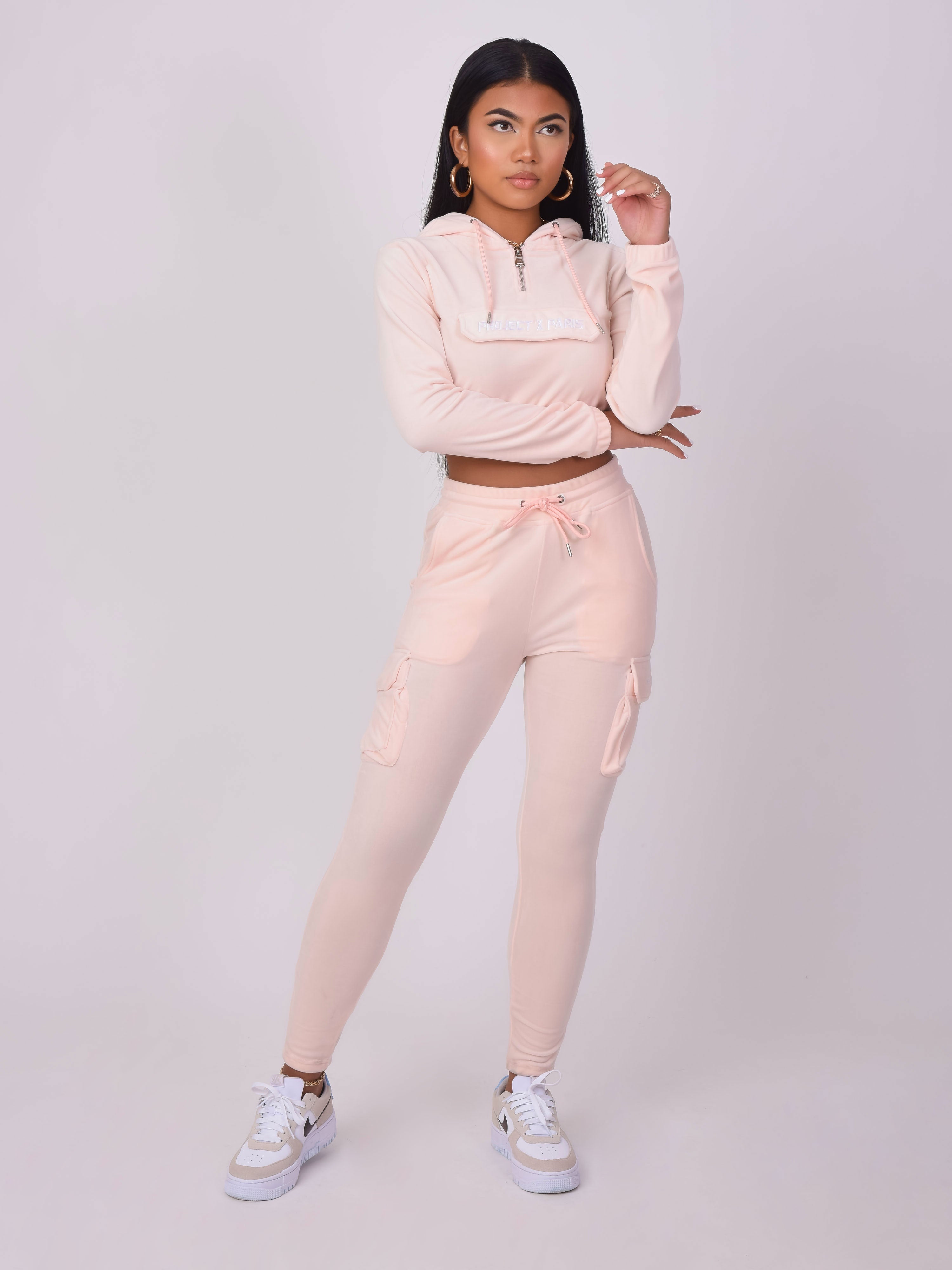 Pantalon de jogging en velours