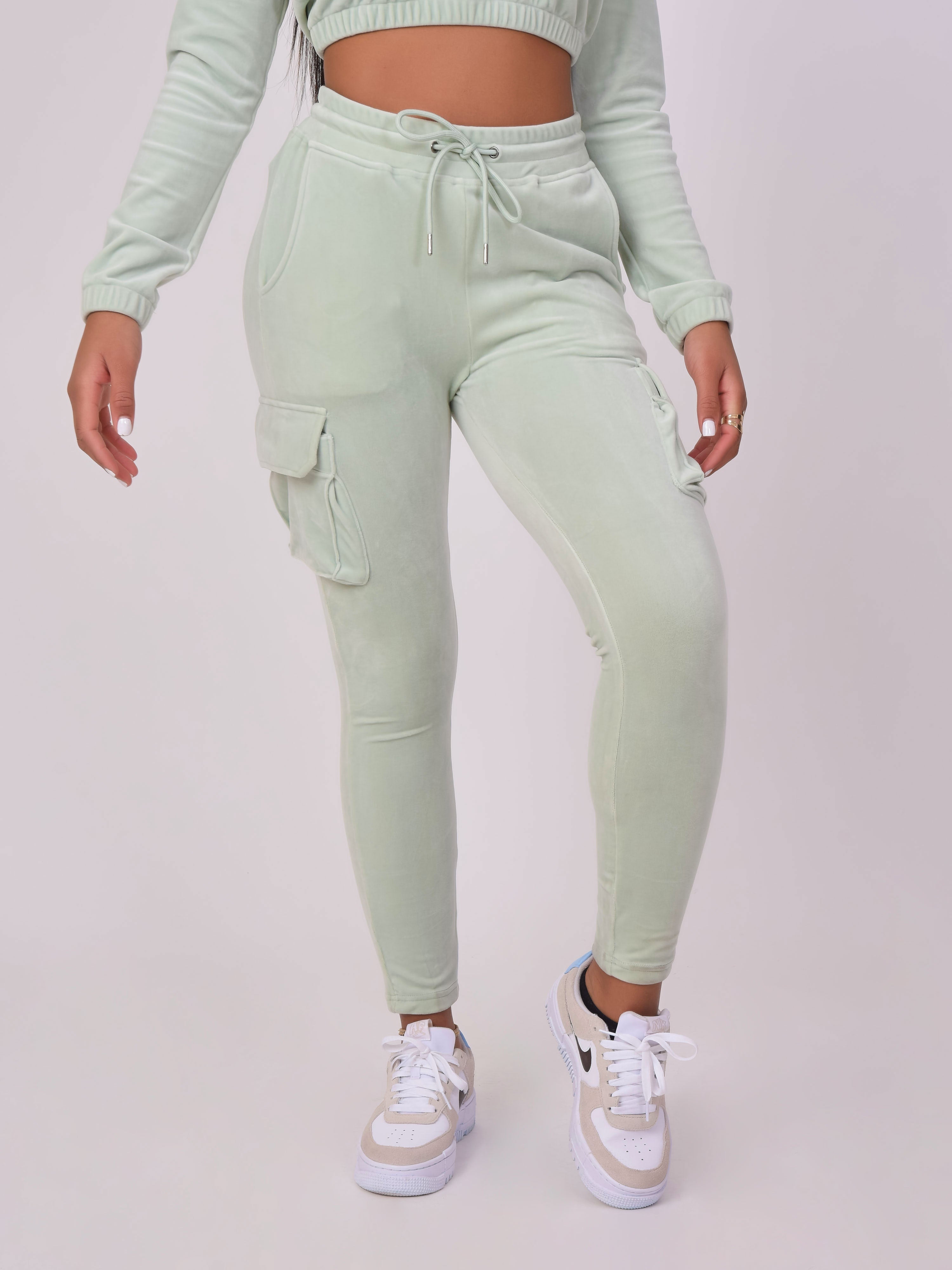 Pantalon de jogging en velours