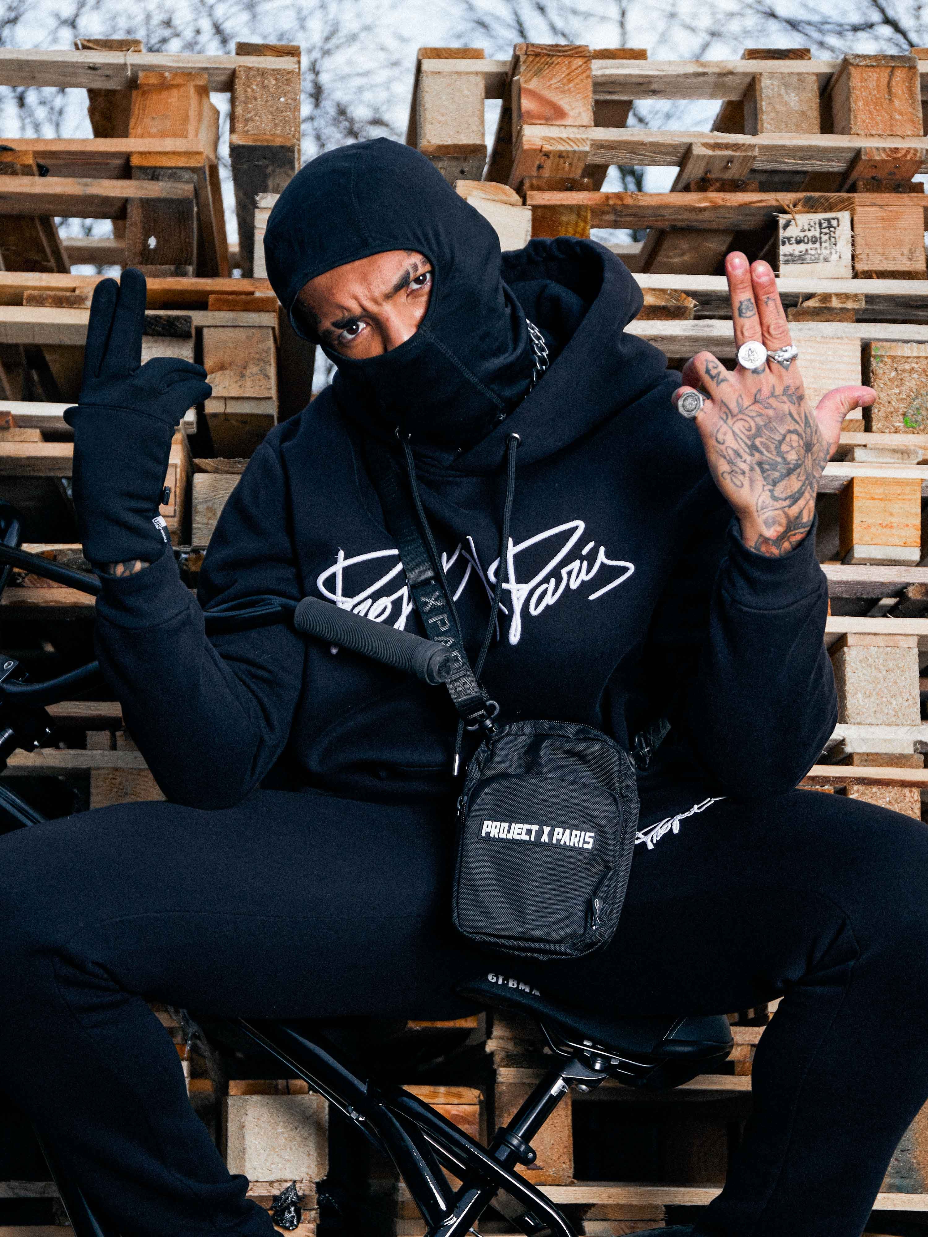 Sweat à Capuche full logo broderie