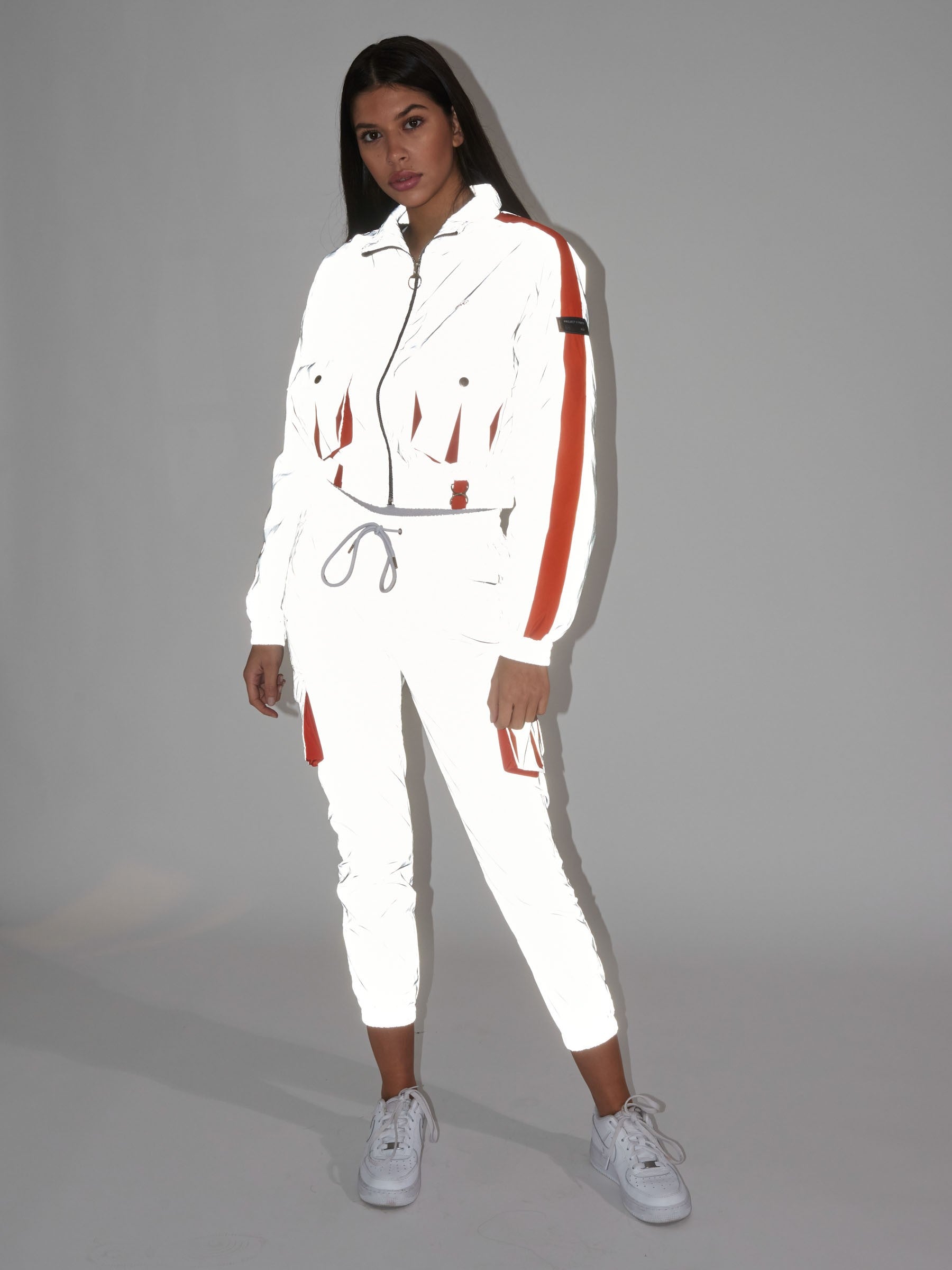 Veste courte poches oversize